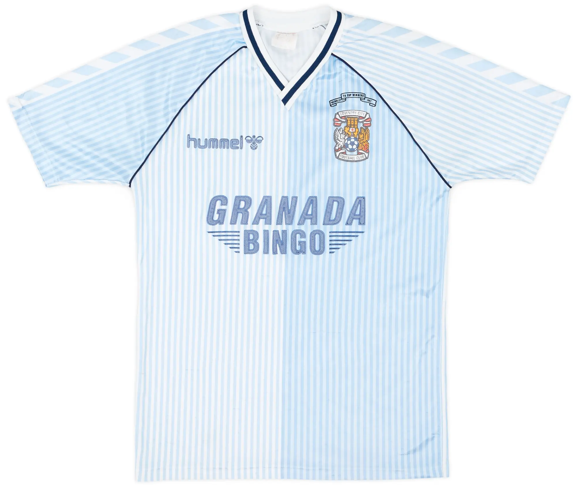 Hummel 1987-89 Coventry Home Shirt - 7/10 - (M)