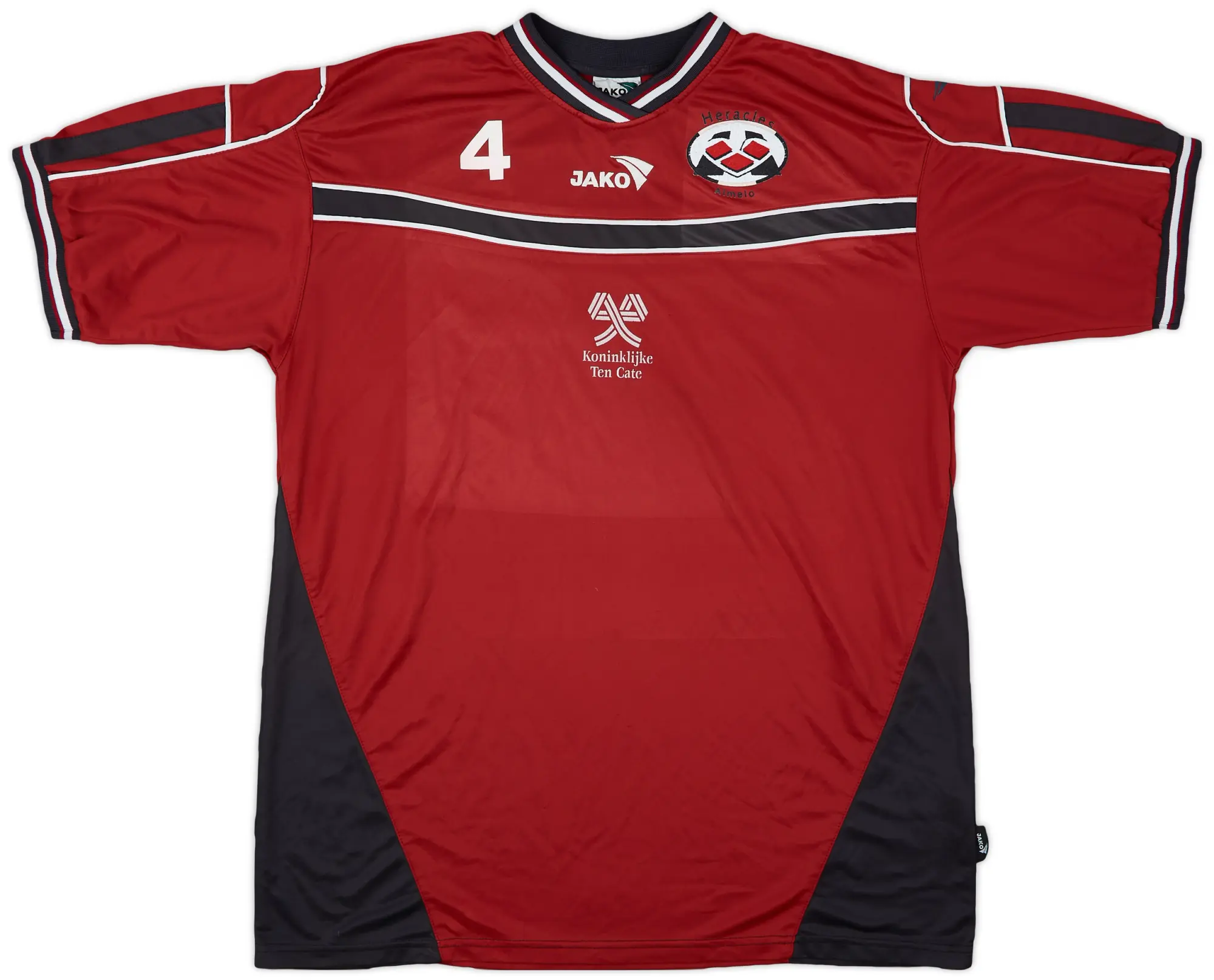 2005-06 Heracles Almelo Player Issue Jako Training Shirt #4 - 8/10 - (XL)