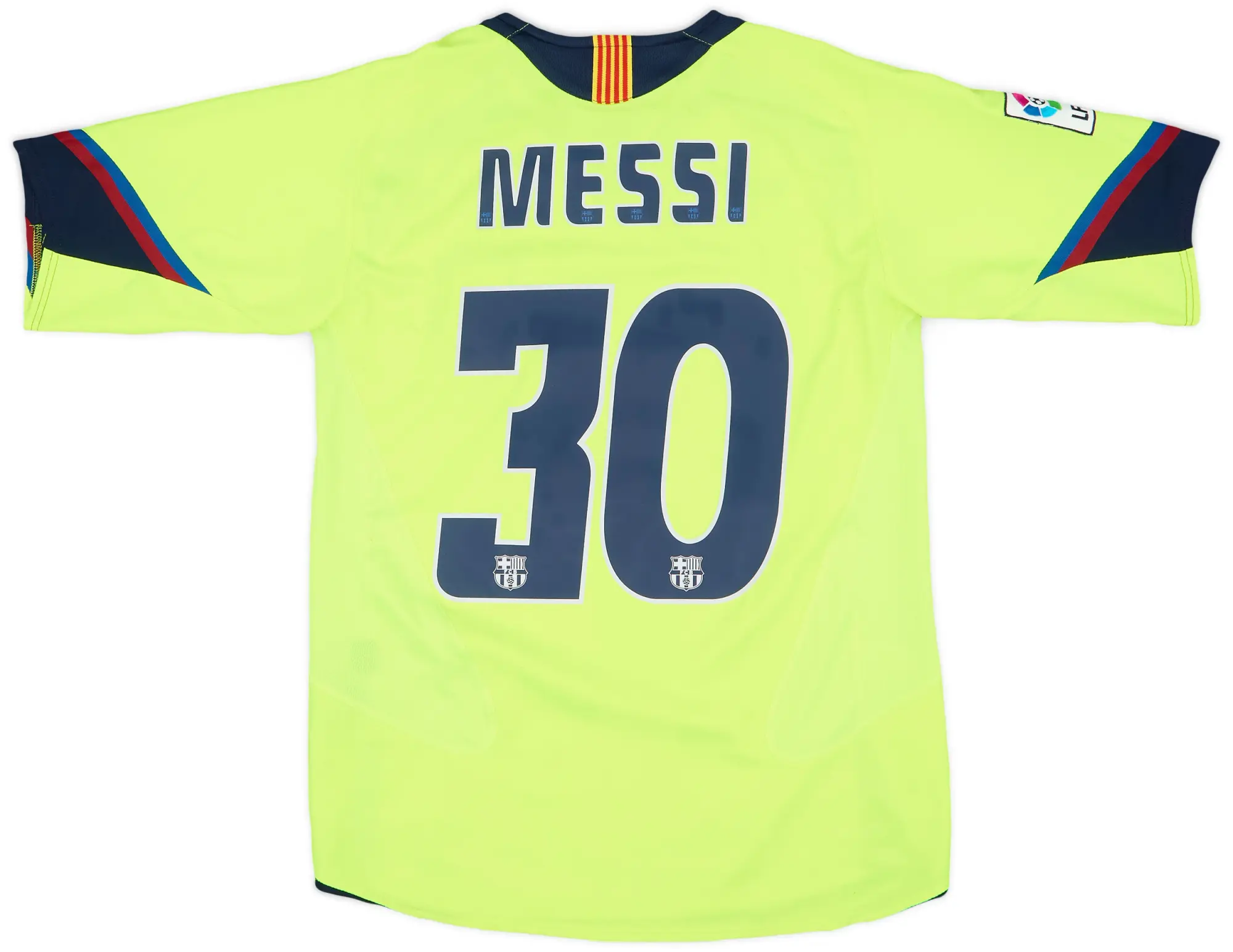 Nike 2005-06 Barcelona Away Shirt Messi #30 - 8/10 - (S)