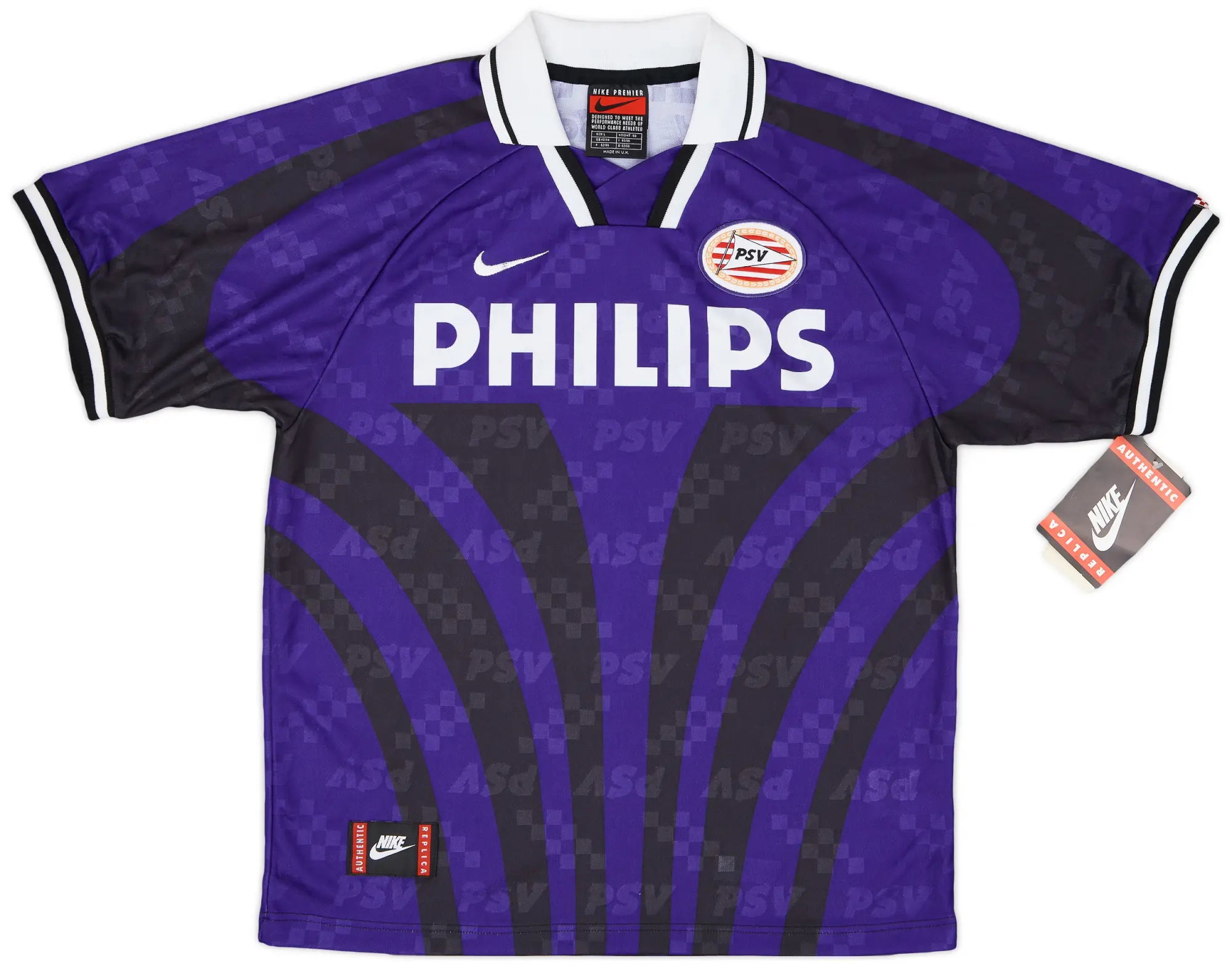 ウェア 96-97 PSV / soccer game shirt Vintage Nike PSV Eindhoven 1996/97 Home Kit Soccer Football