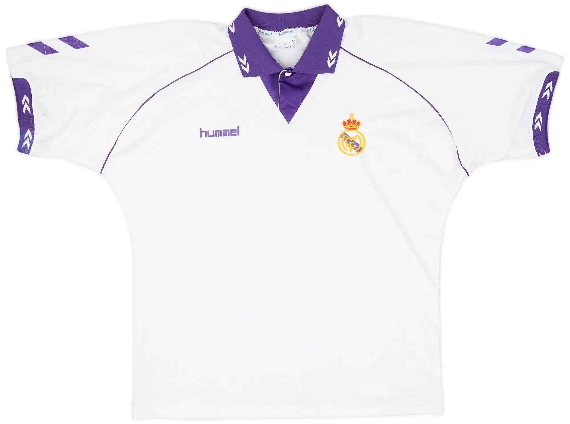 Hummel 1993-94 Real Madrid Home Shirt - 8/10 - (L)