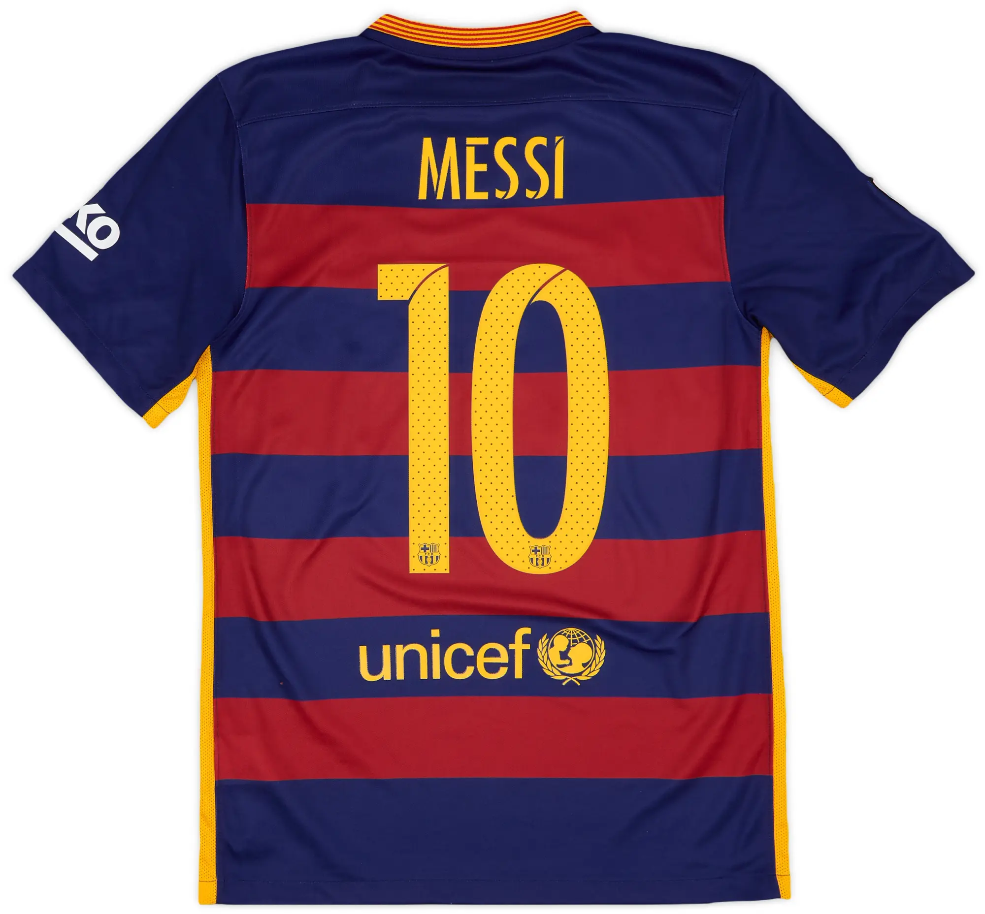 Nike 2015-16 Barcelona Home Shirt Messi #10 - 7/10 - (M)