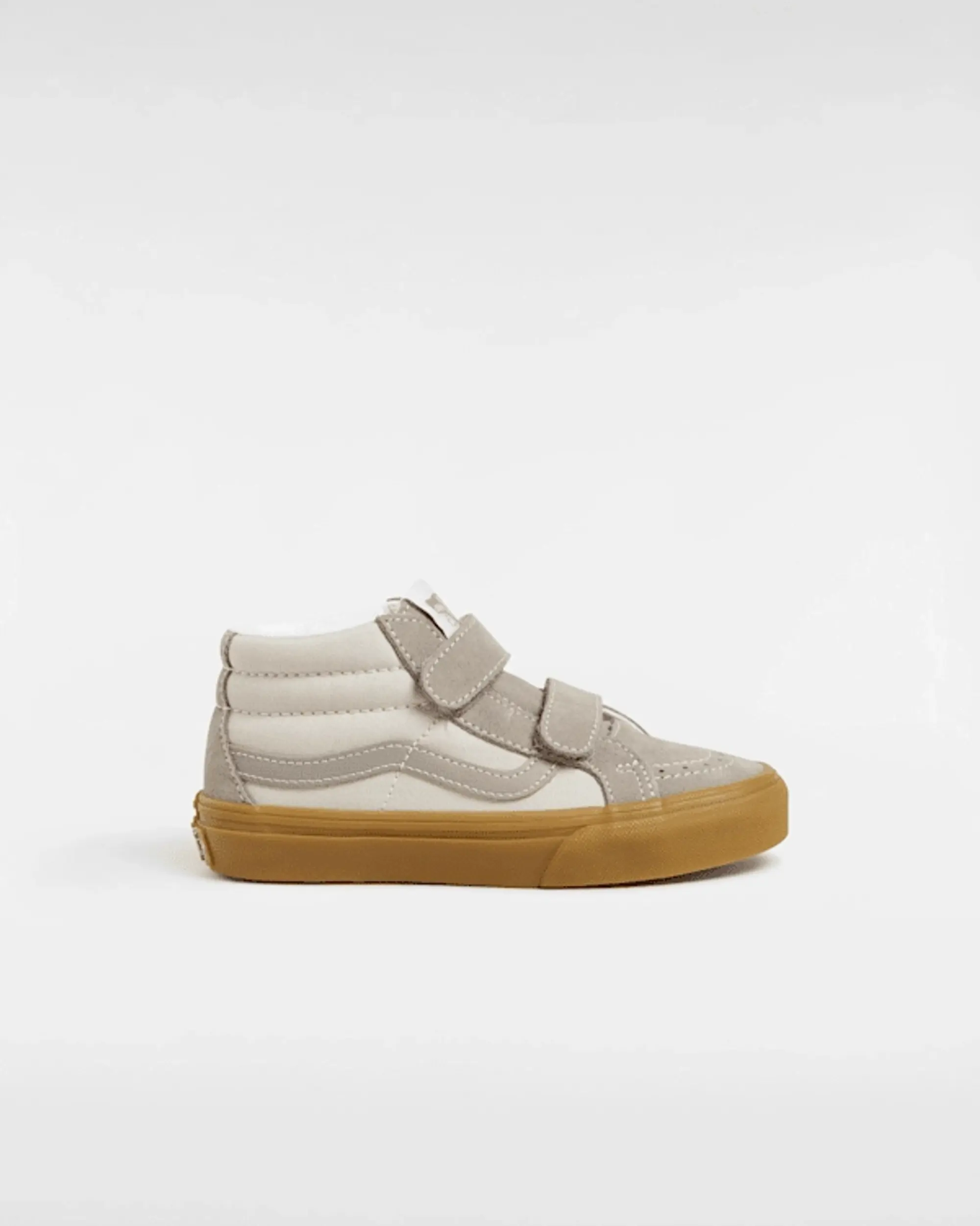 Vans - Kids Sk8-Mid Shoes (4-8 Years), Grey