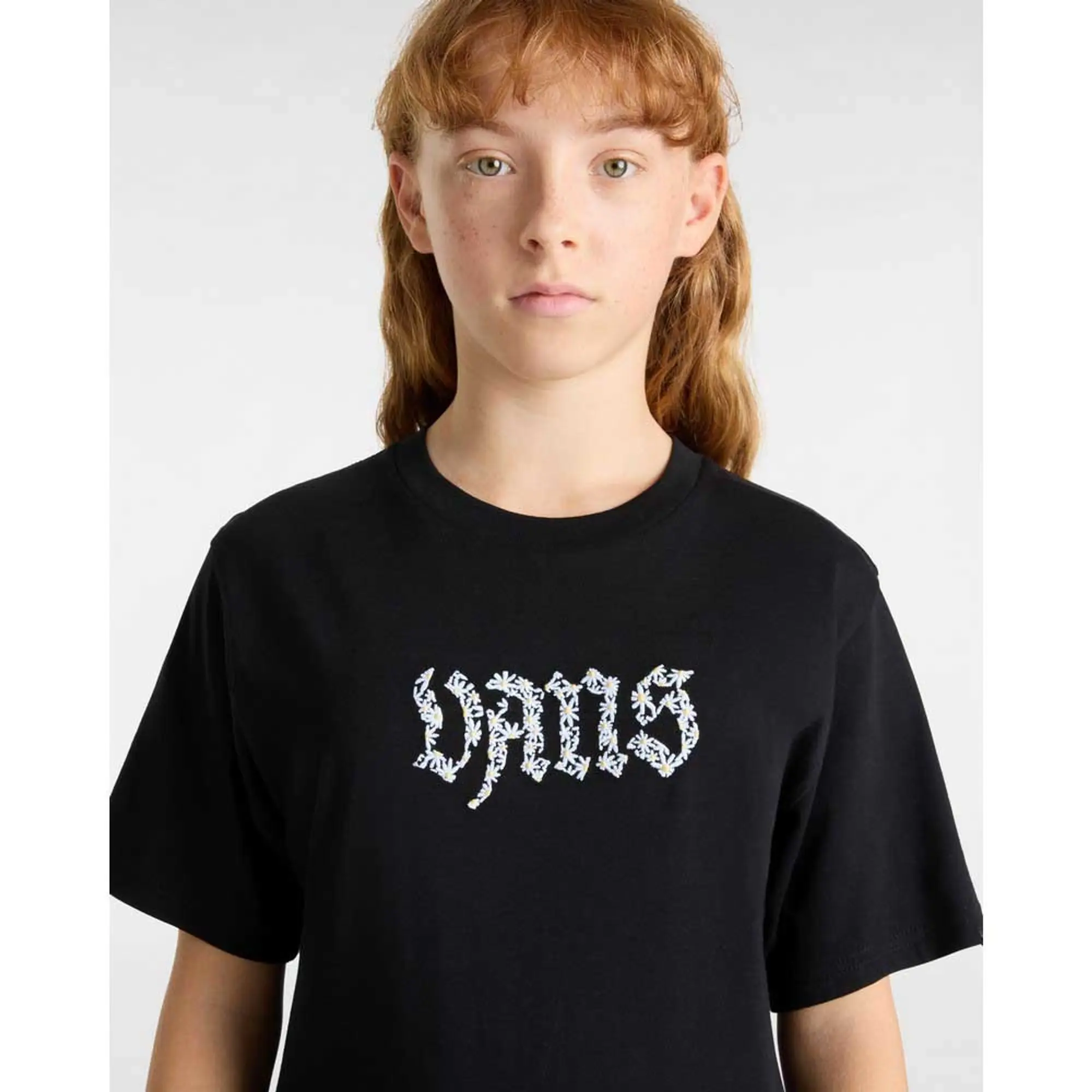 Vans - Kids Daisy Break T-Shirt (8-14 Years), Black