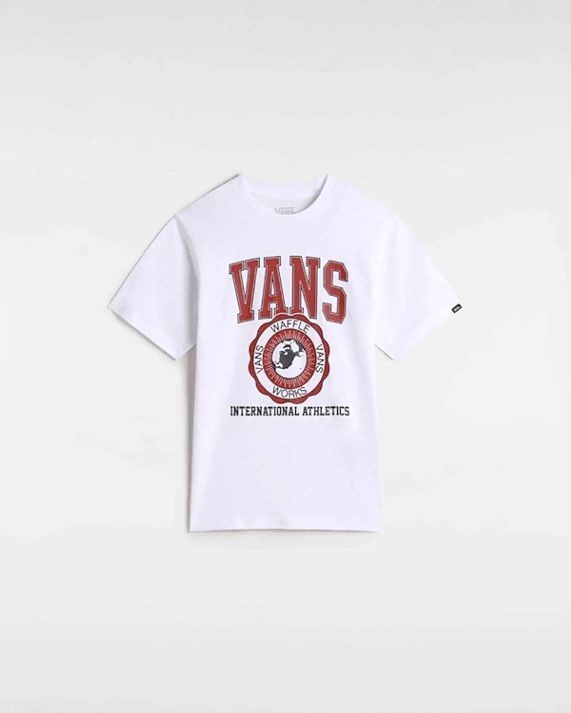 Vans - Kids Inter V T-Shirt (8-14 Years), White
