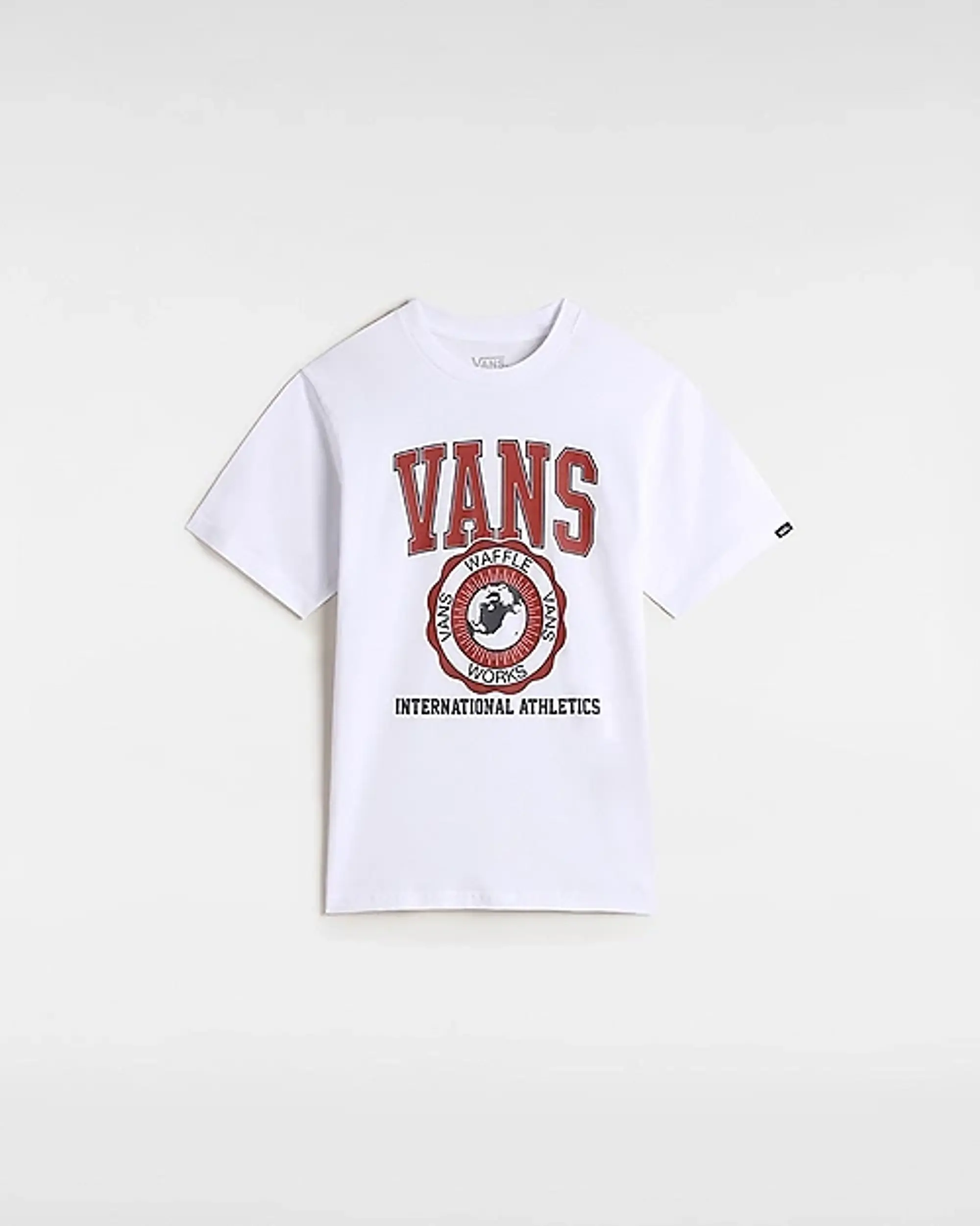 Vans - Kids Inter V T-Shirt (8-14 Years), White