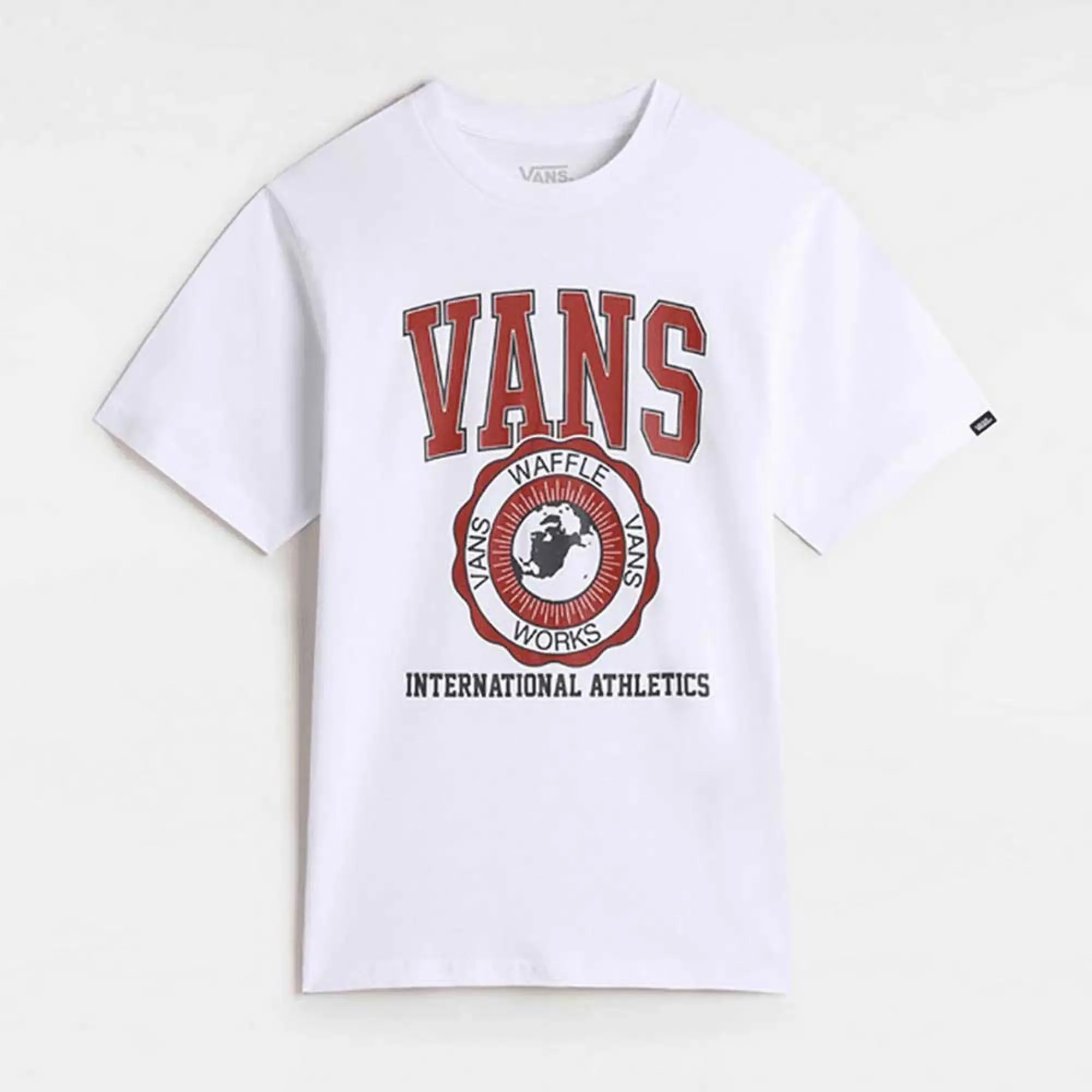 Vans - Kids Inter V T-Shirt (8-14 Years), White