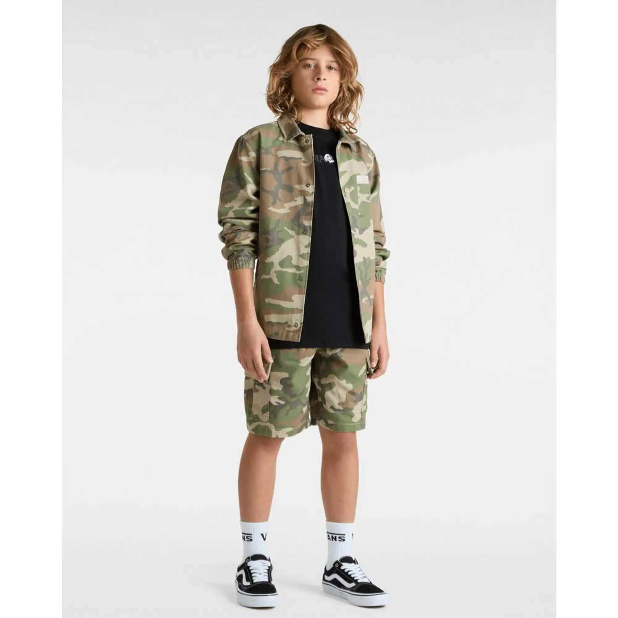 Vans - Kids Shattered T-Shirt (8-14 Years), Black