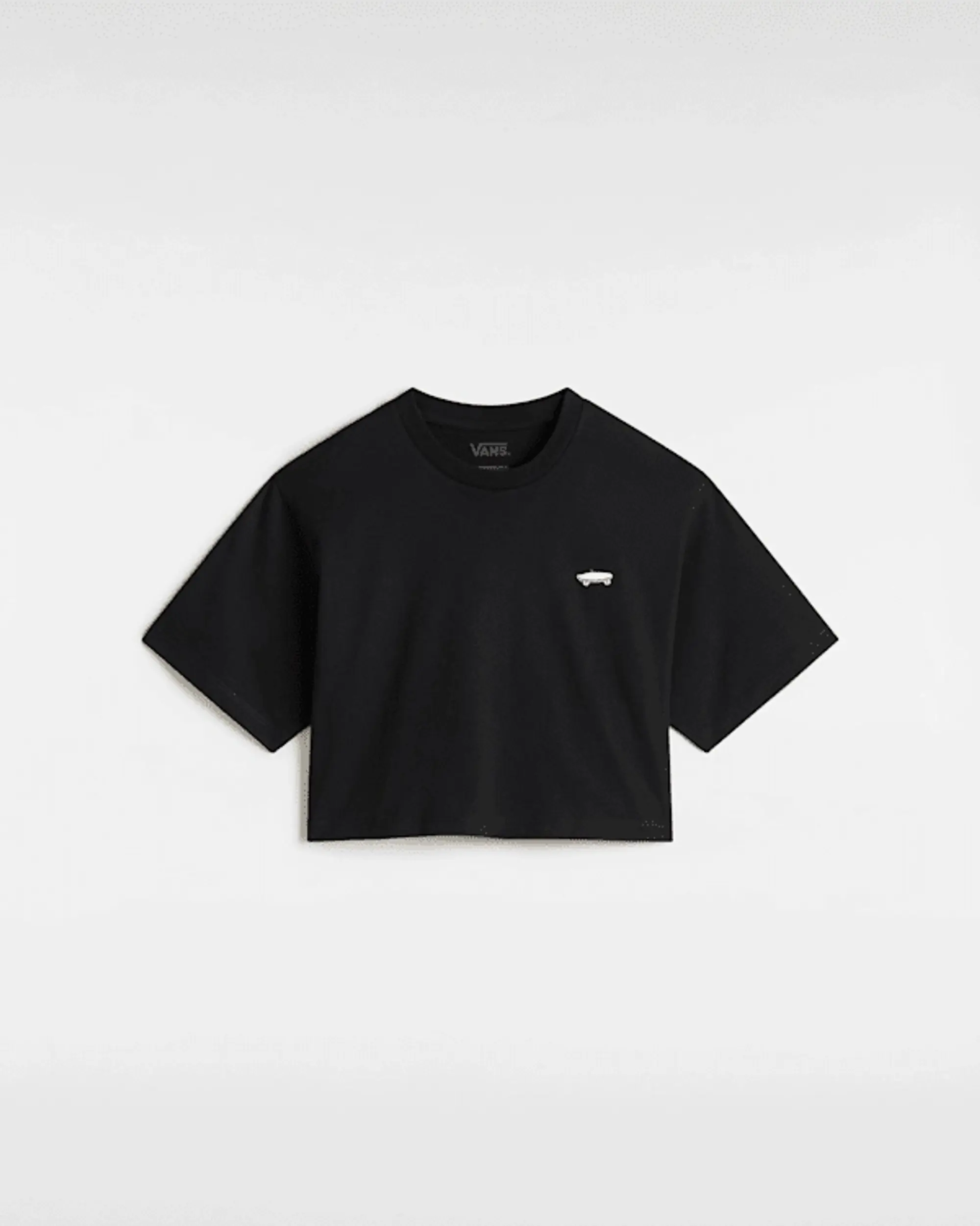 Vans - Kids Salton Crop T-Shirt (8-14 Years), Black