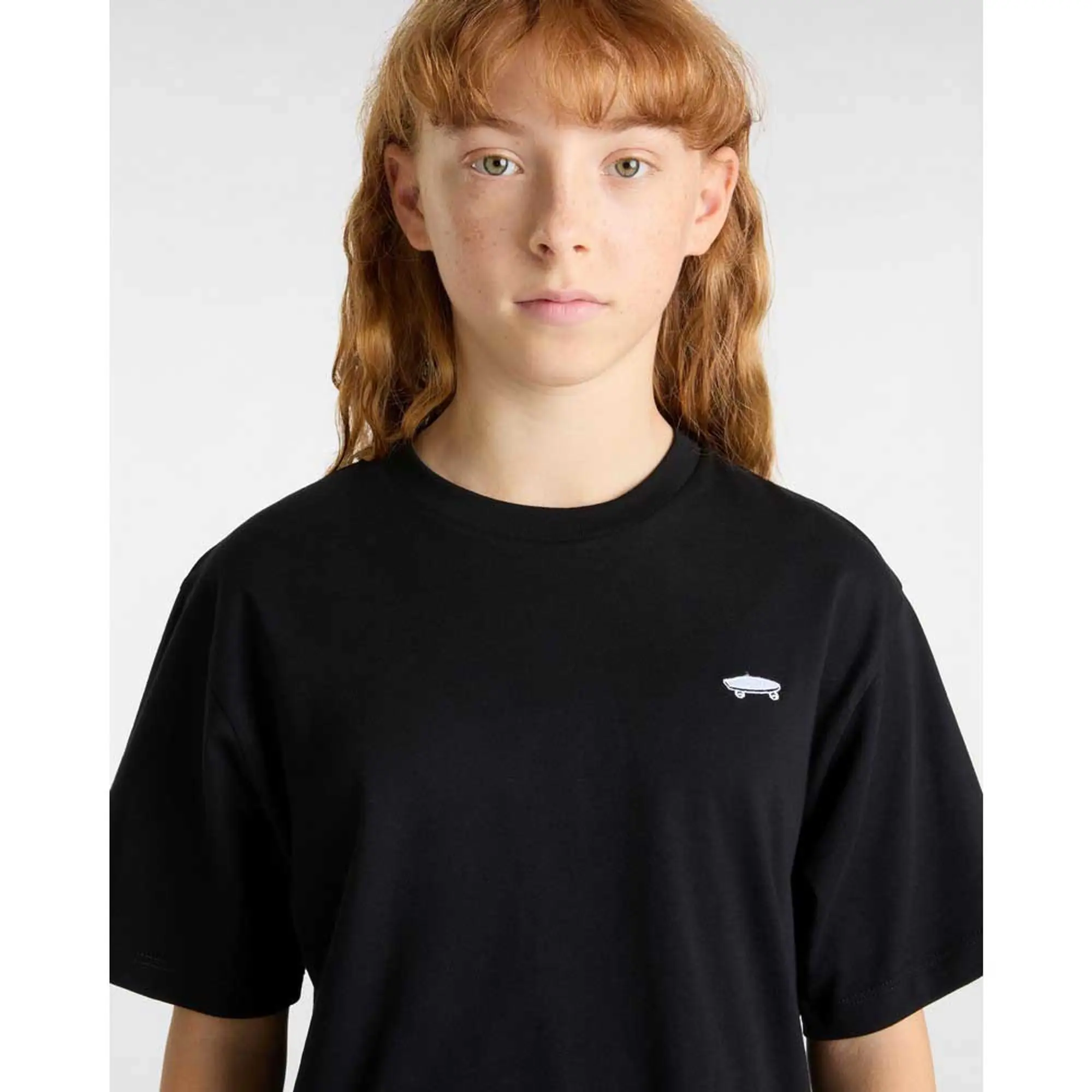 Vans - Kids Salton Crop T-Shirt (8-14 Years), Black