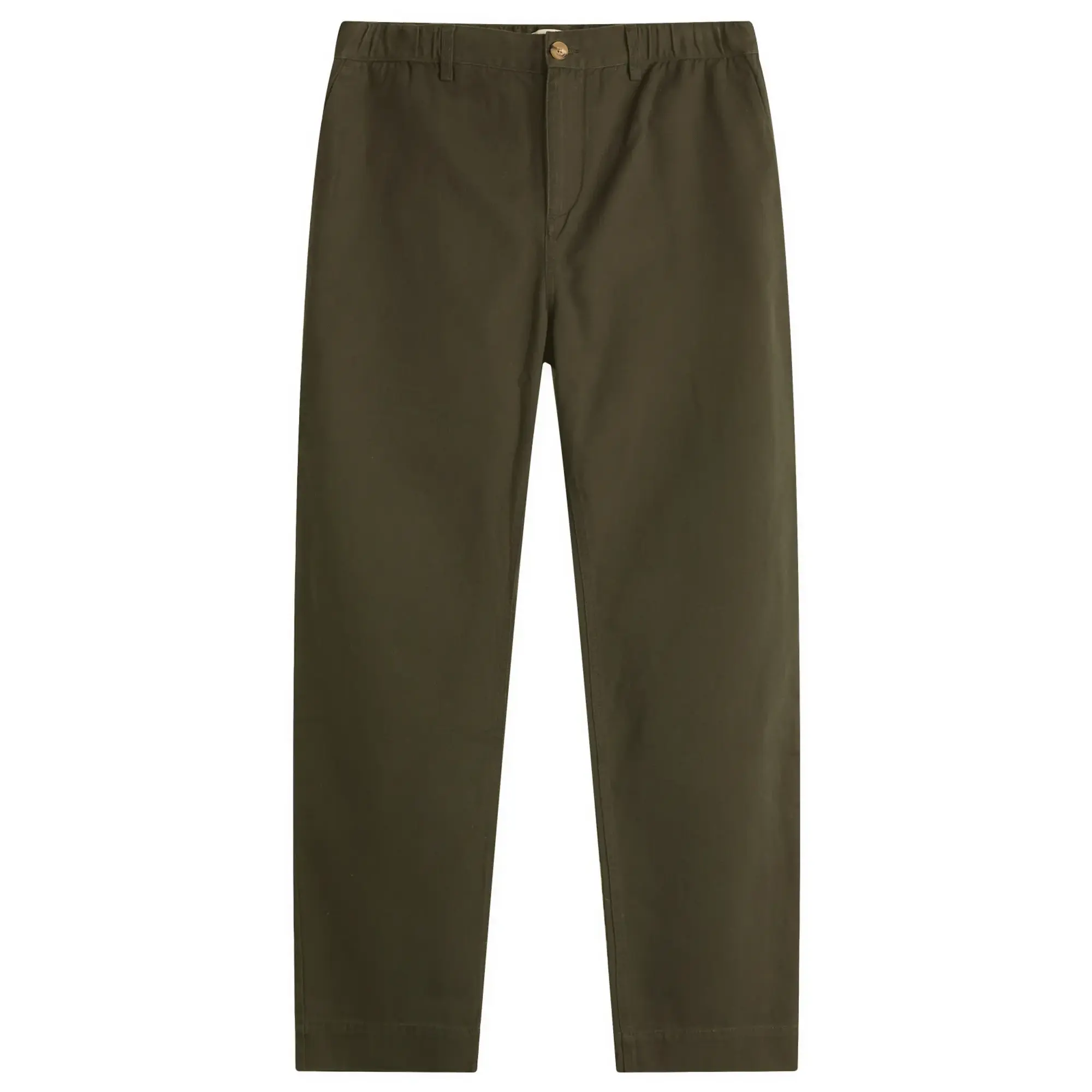 Kestin Men's Inverness Cotton Twill Trousers Fern Green