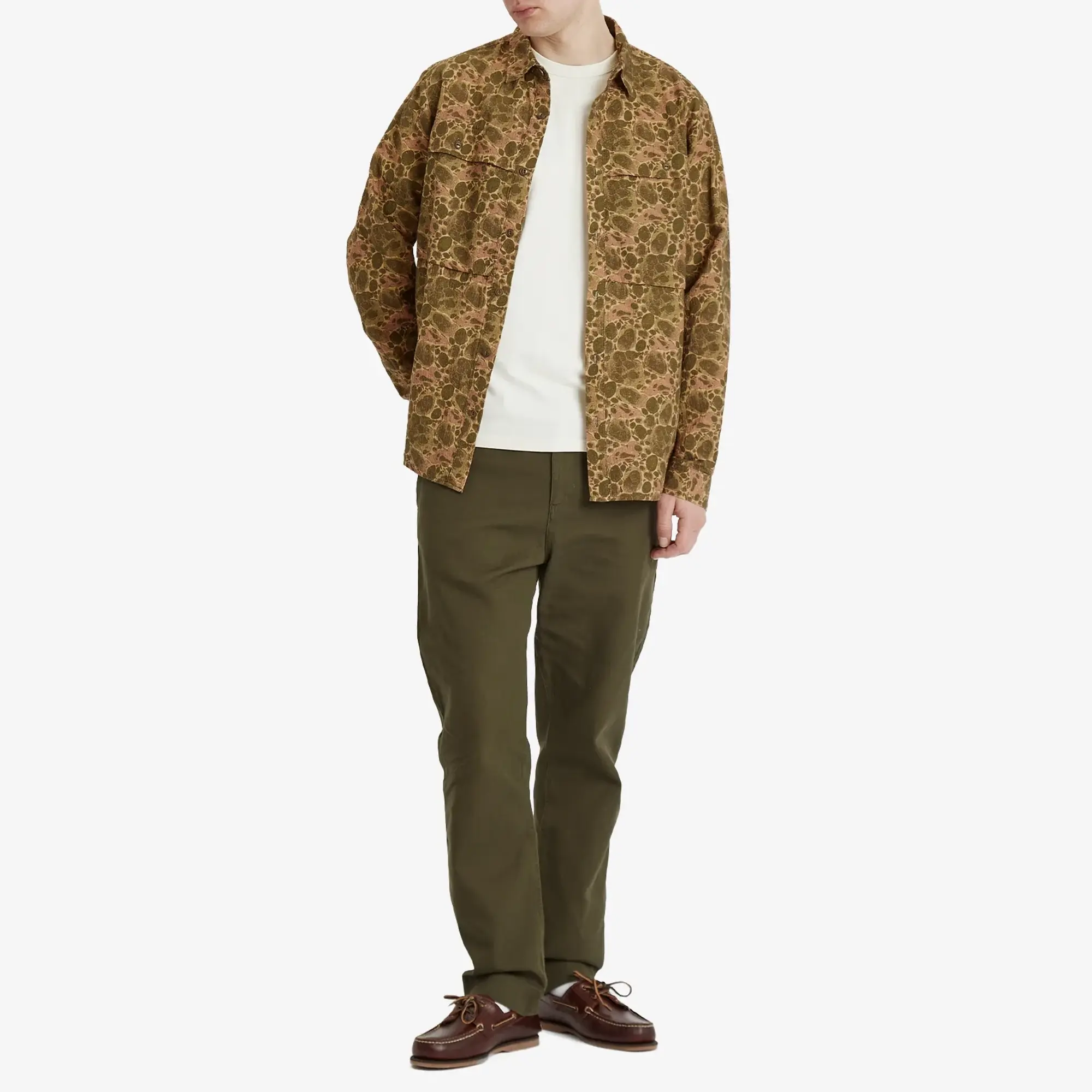 Kestin Men's Inverness Cotton Twill Trousers Fern Green