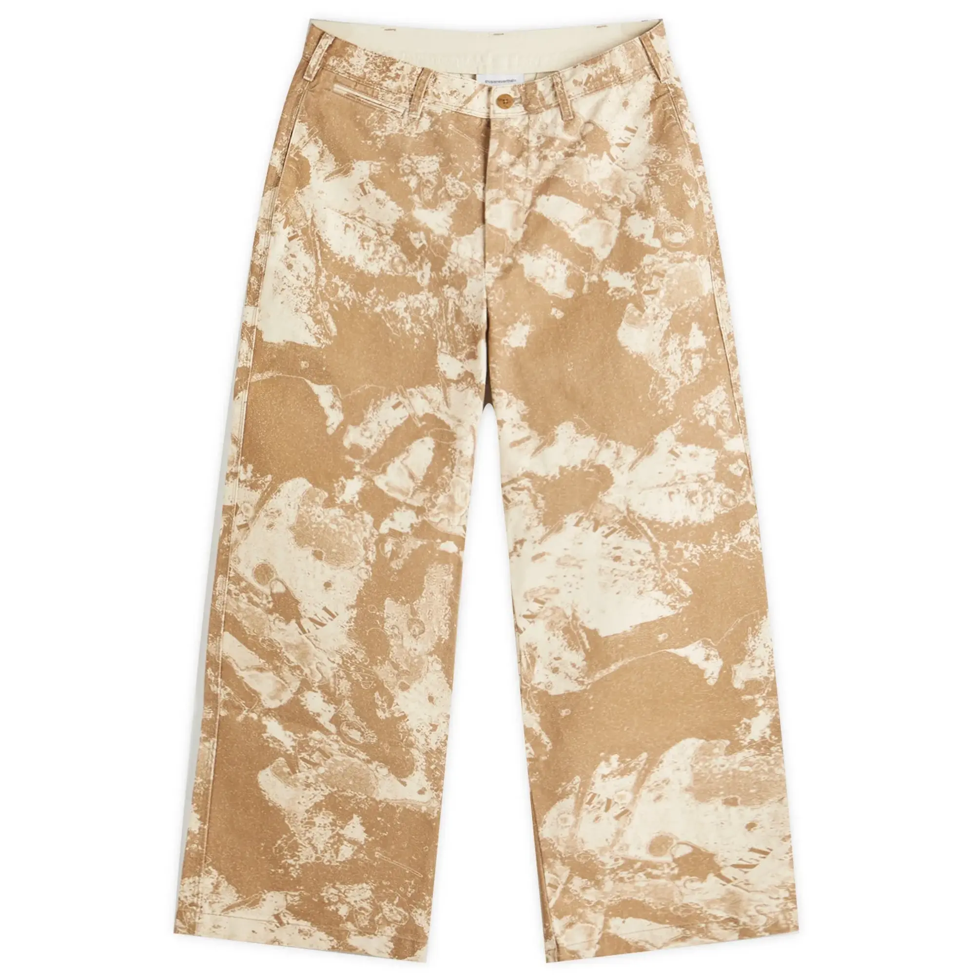 thisisneverthat Men's Splashed Chino Pant Brown