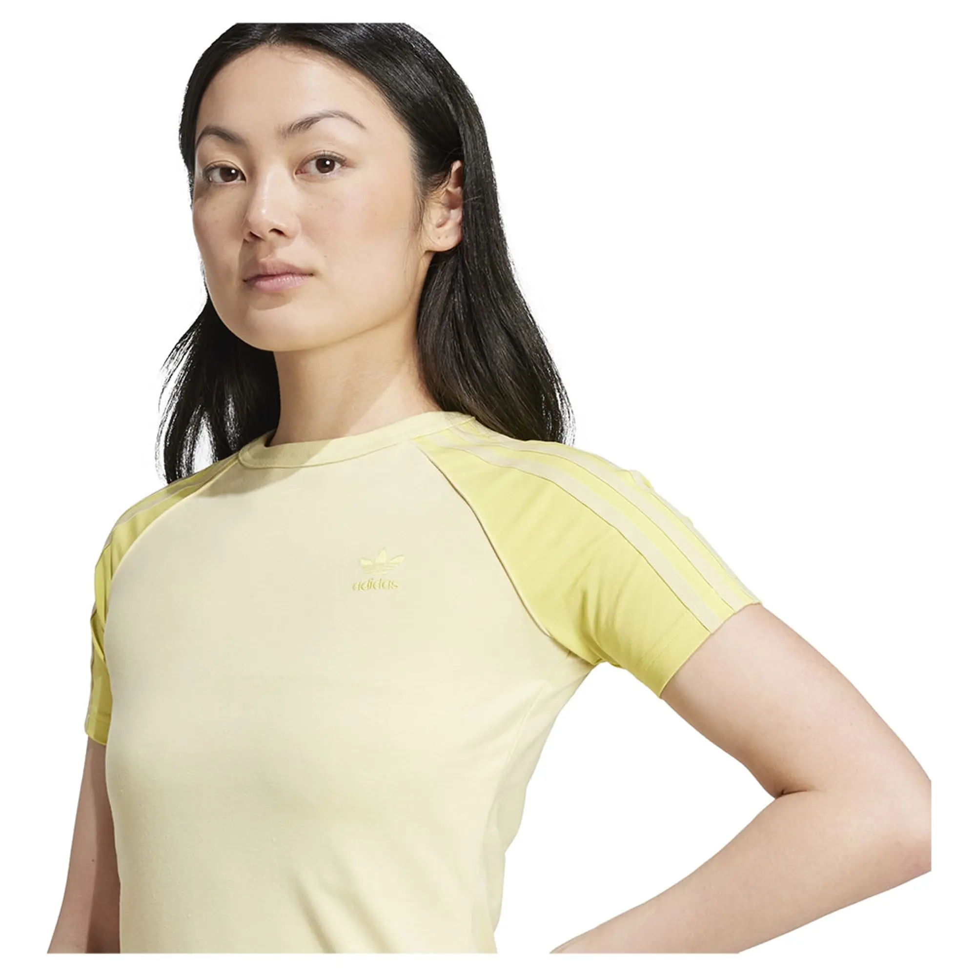 Adidas Originals Adicolor 3 Stripes Raglan Slim Short Sleeve T-shirt