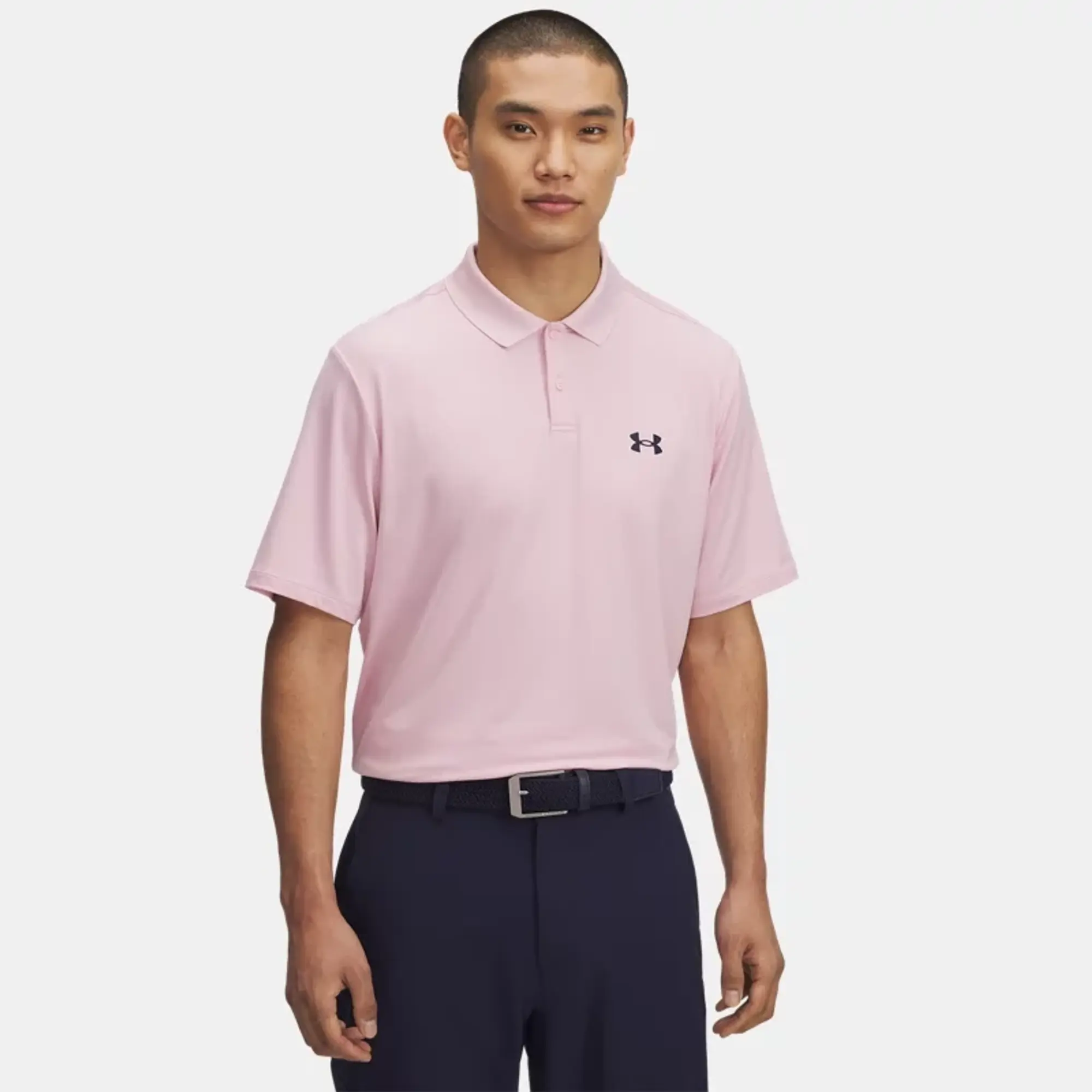 Under Armour  Matchplay Men's Polo Prime Pink / Midnight Navy XXL