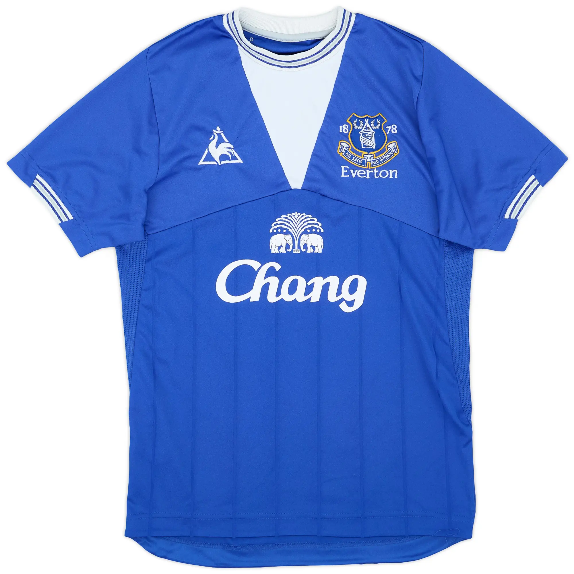LeCoqSportif 2009-10 Everton Home Shirt Pienaar #20 - 7/10 - (M)