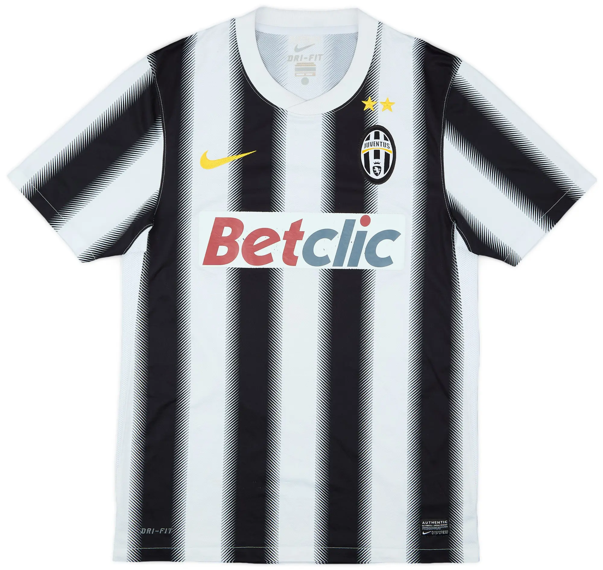 Nike 2011-12 Juventus Home Shirt Del Piero #10 - 7/10 - (S)