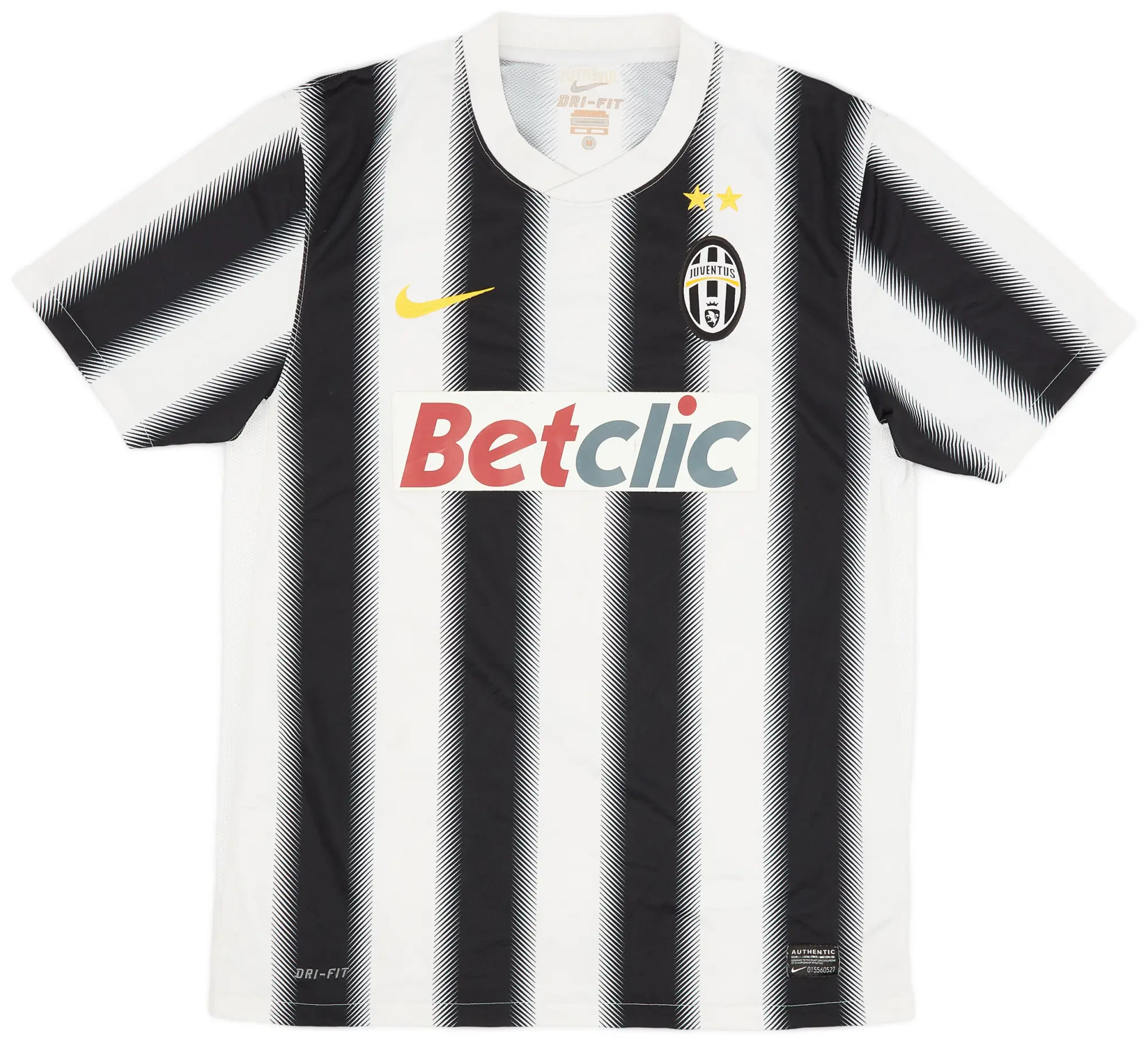 Nike 2011-12 Juventus Home Shirt Del Piero #10 - 6/10 - (M)