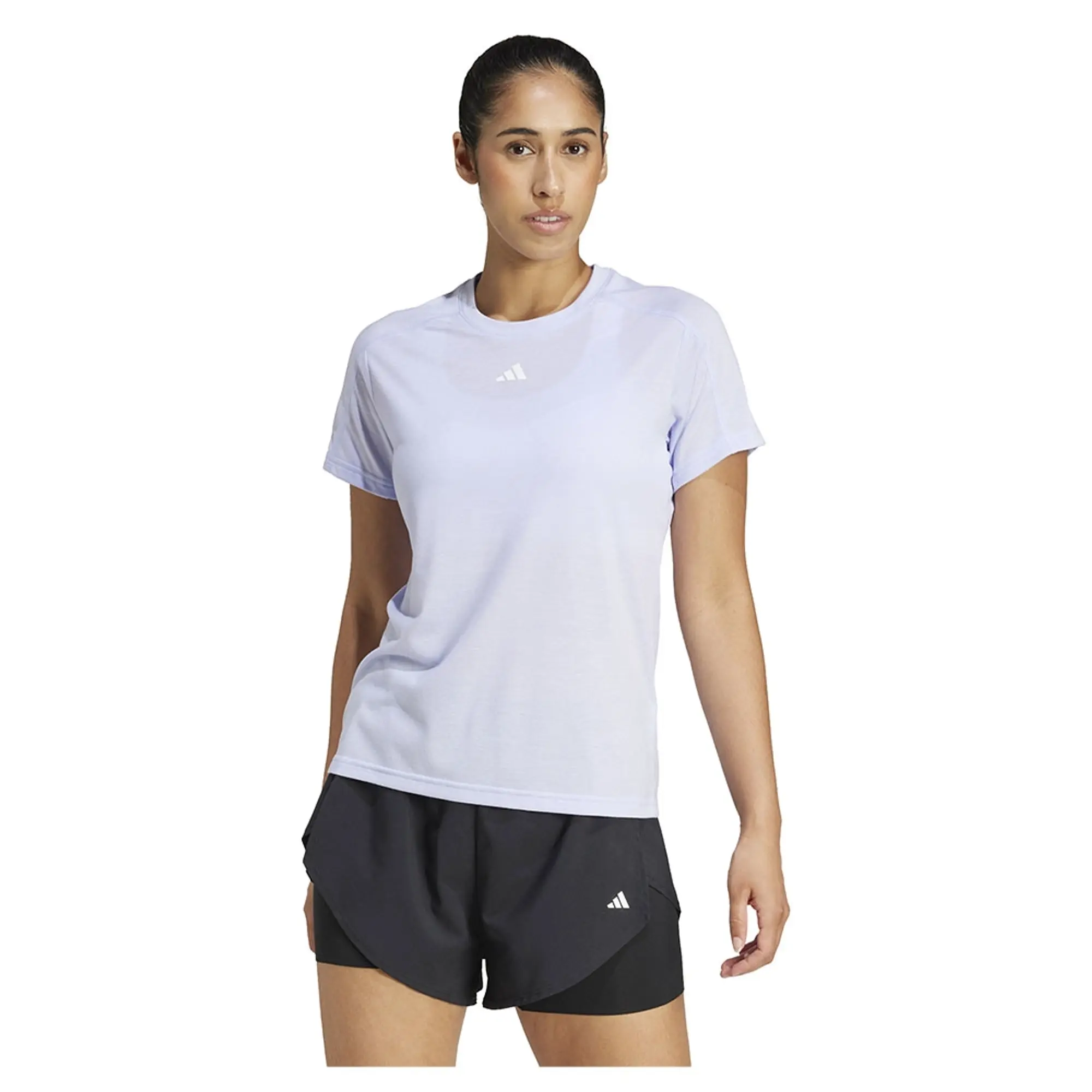 Adidas Aeroready Train Essentials Minimal Branding Crewneck Short Sleeve T-shirt
