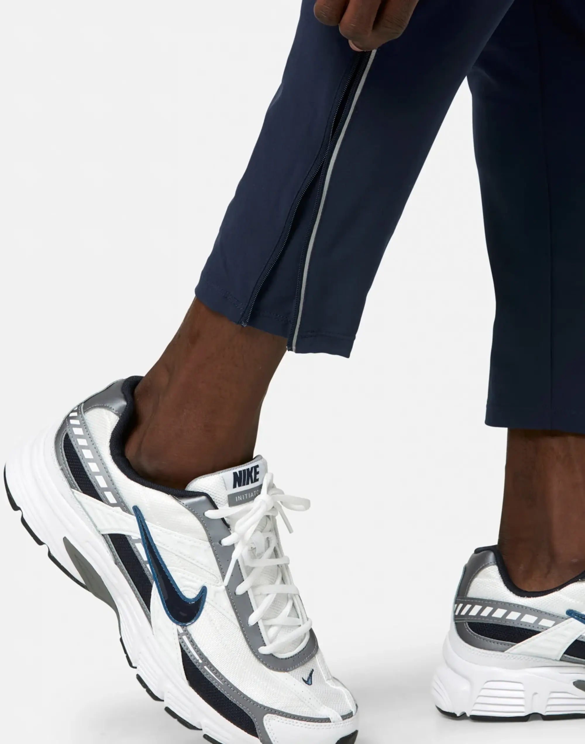 Men's Nike Swoosh Air Run Pants in Navy Blue