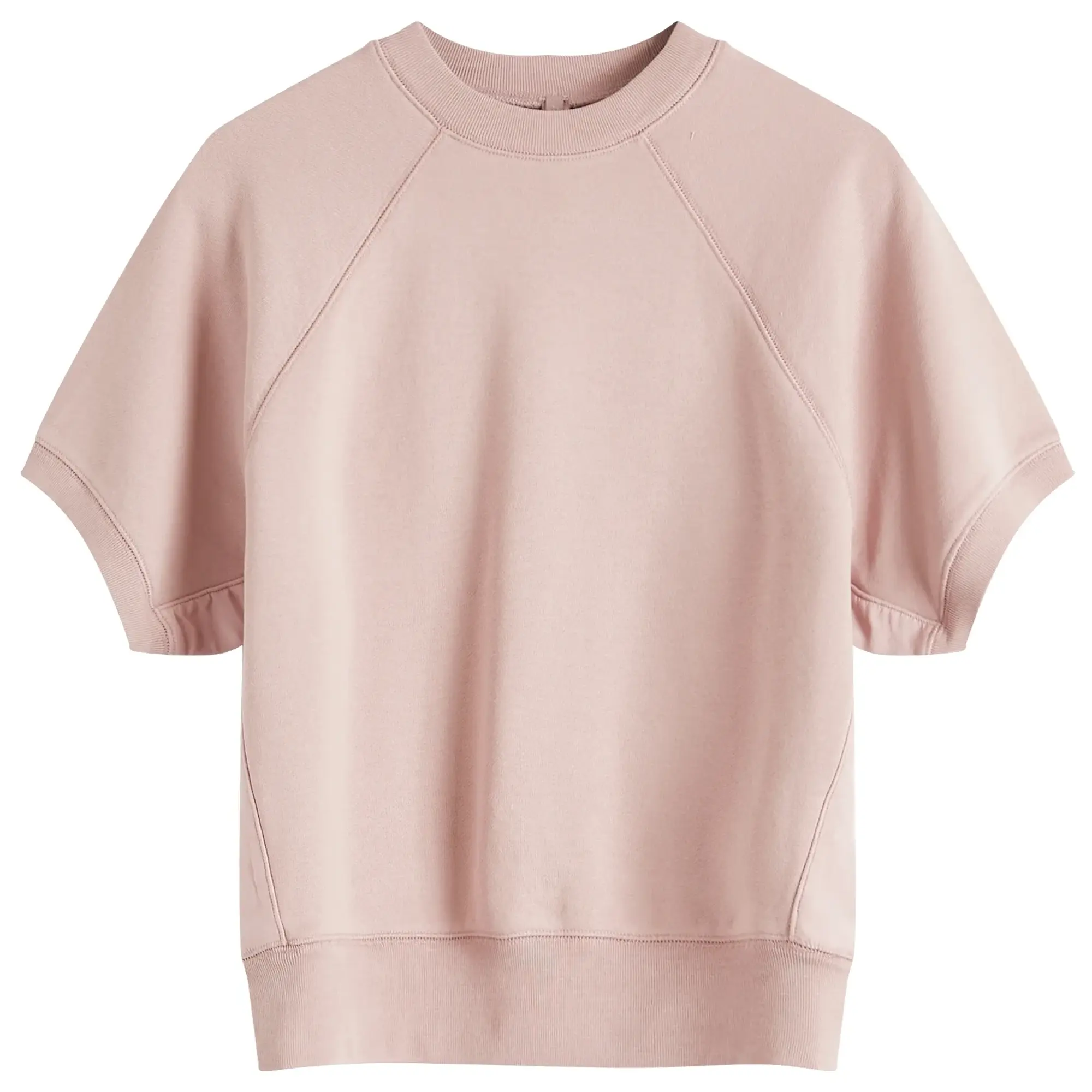 SKIMS Women's Raglan Short Sleeve Sweatshirt Fawn