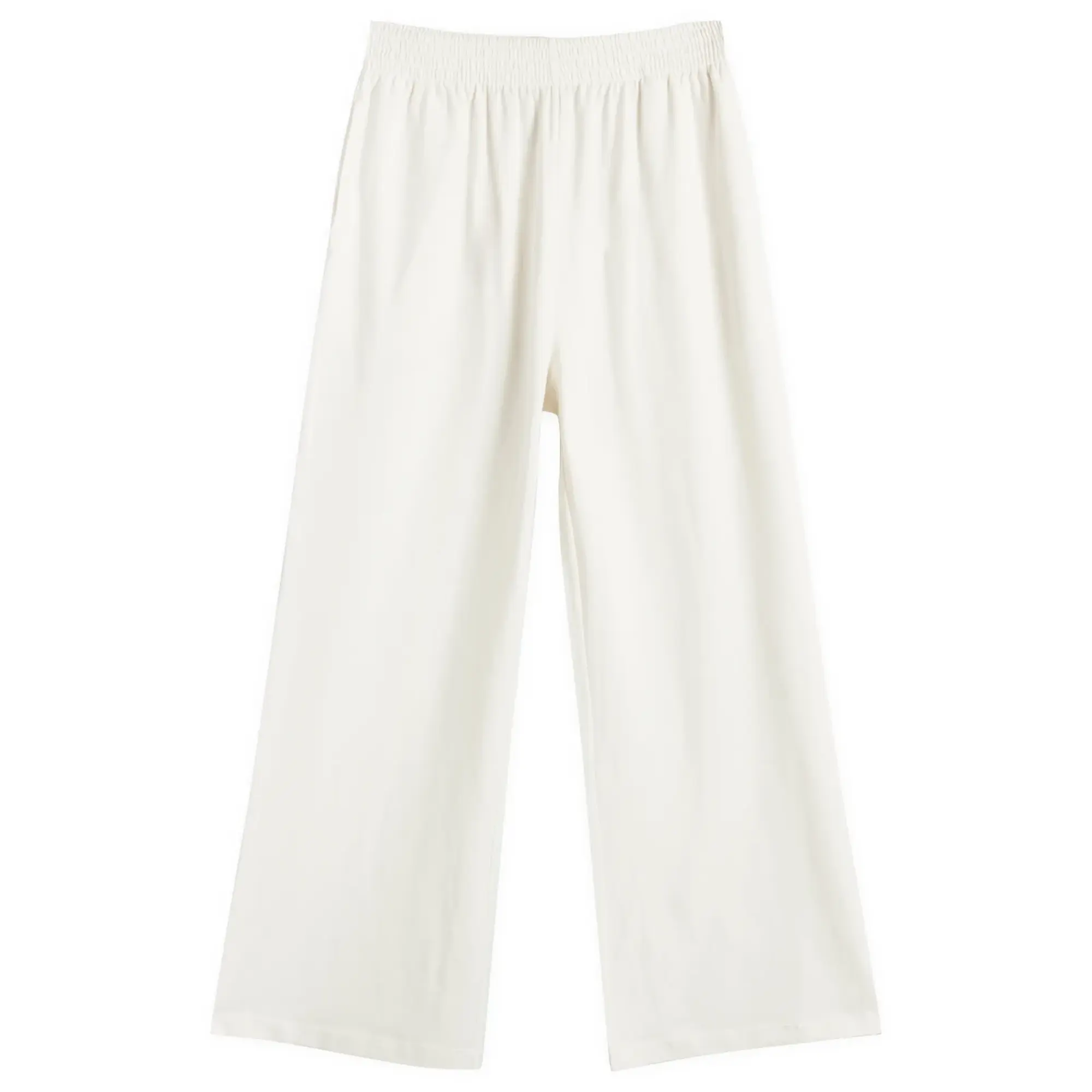 SKIMS Women's Cotton Jersey Wide Leg Pant Marble