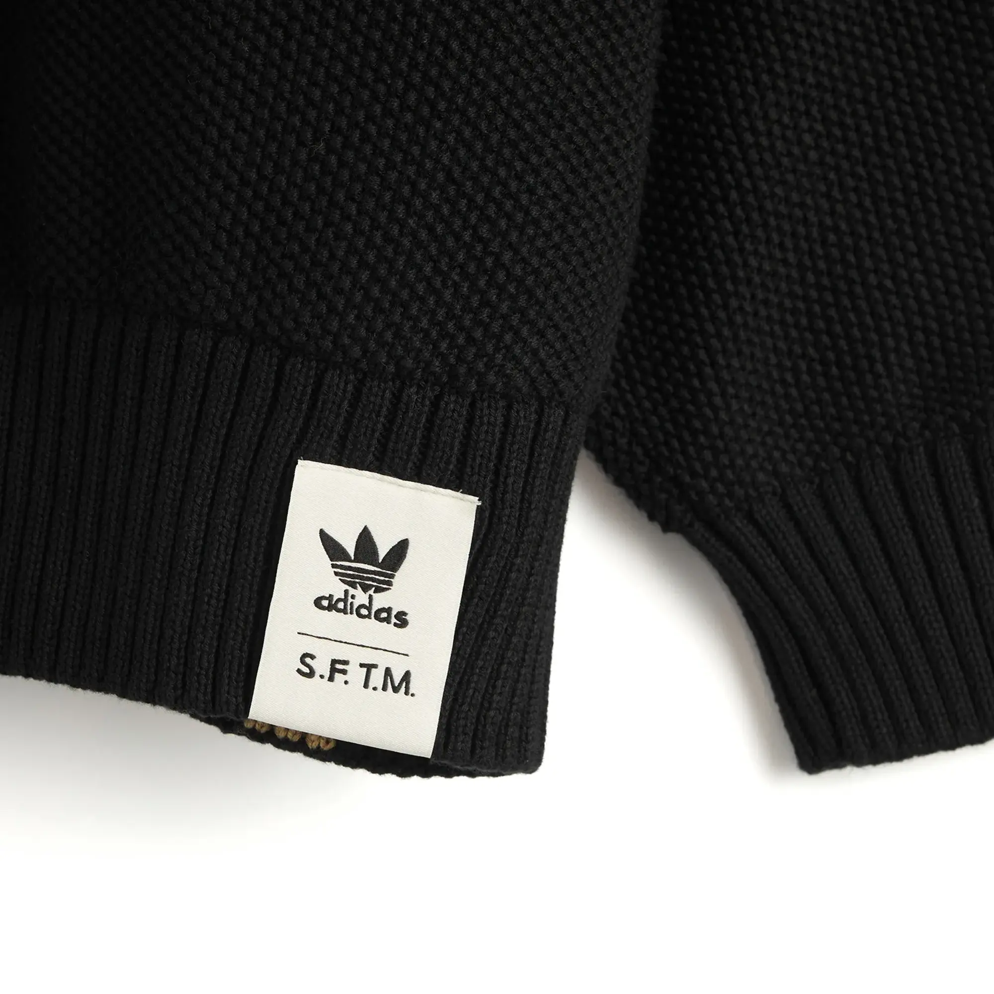 adidas x SFTM Knit Crew Black