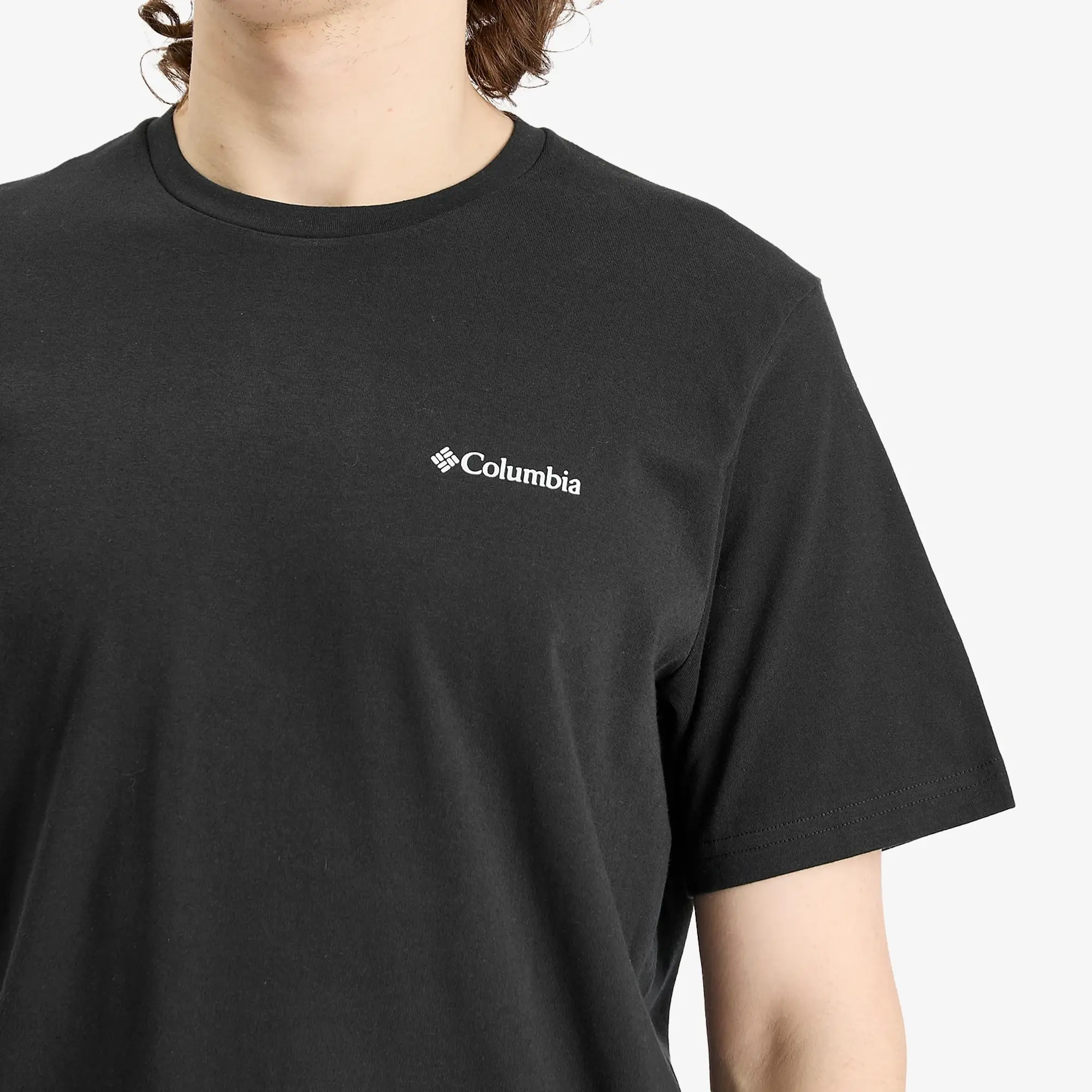 Columbia Hageman Graphic T-Shirt - Black, Heavenly