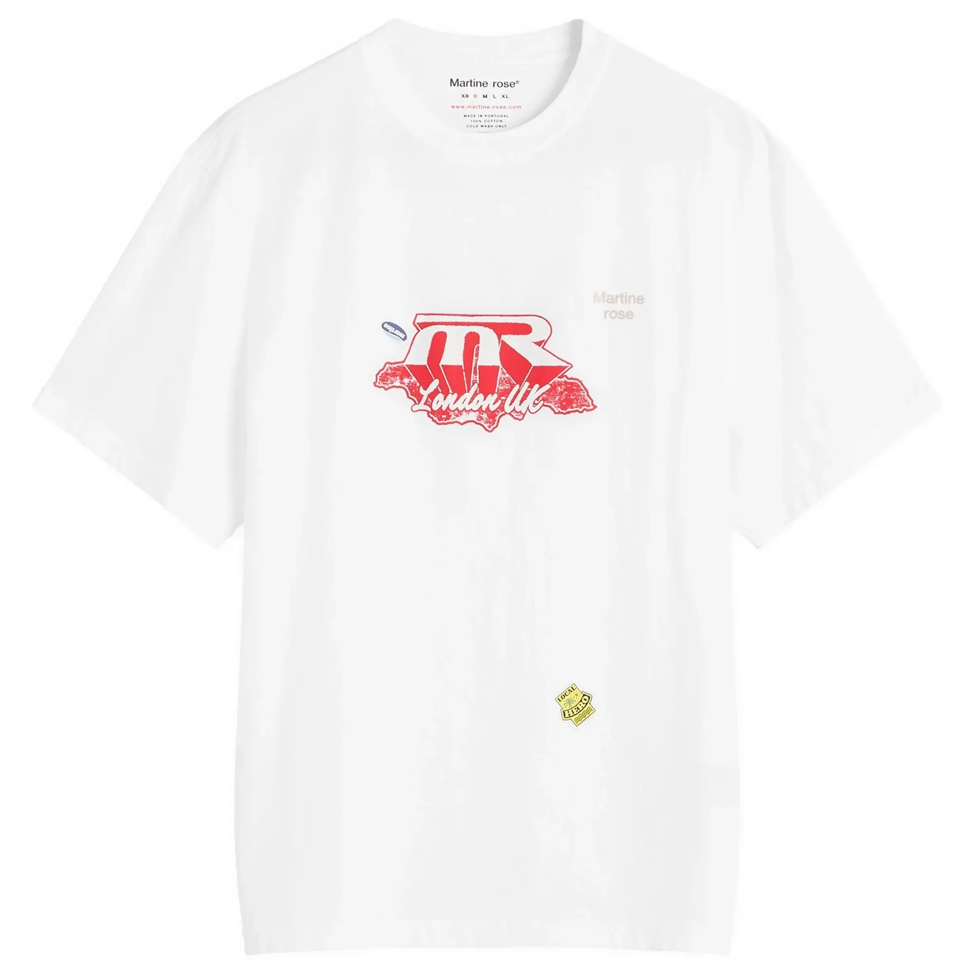 Martine Rose Women's London T-Shirt White