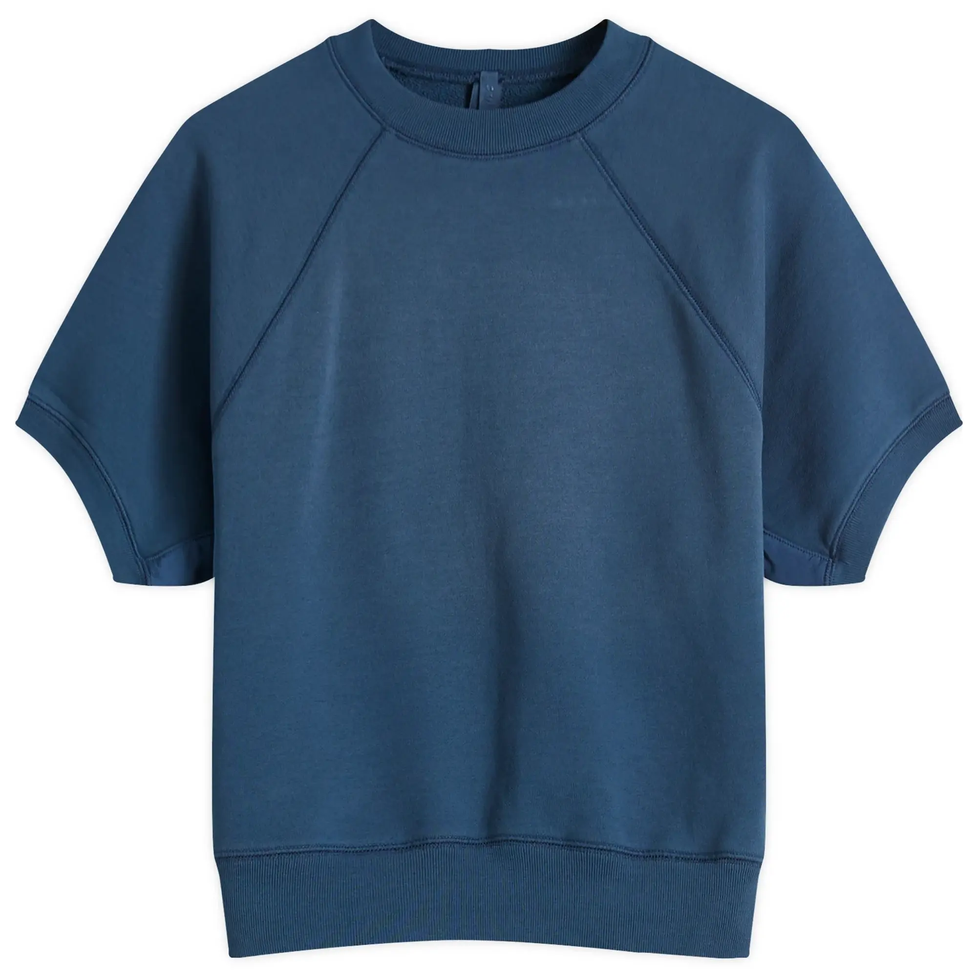 SKIMS Women's Raglan Short Sleeve Sweatshirt Indigo