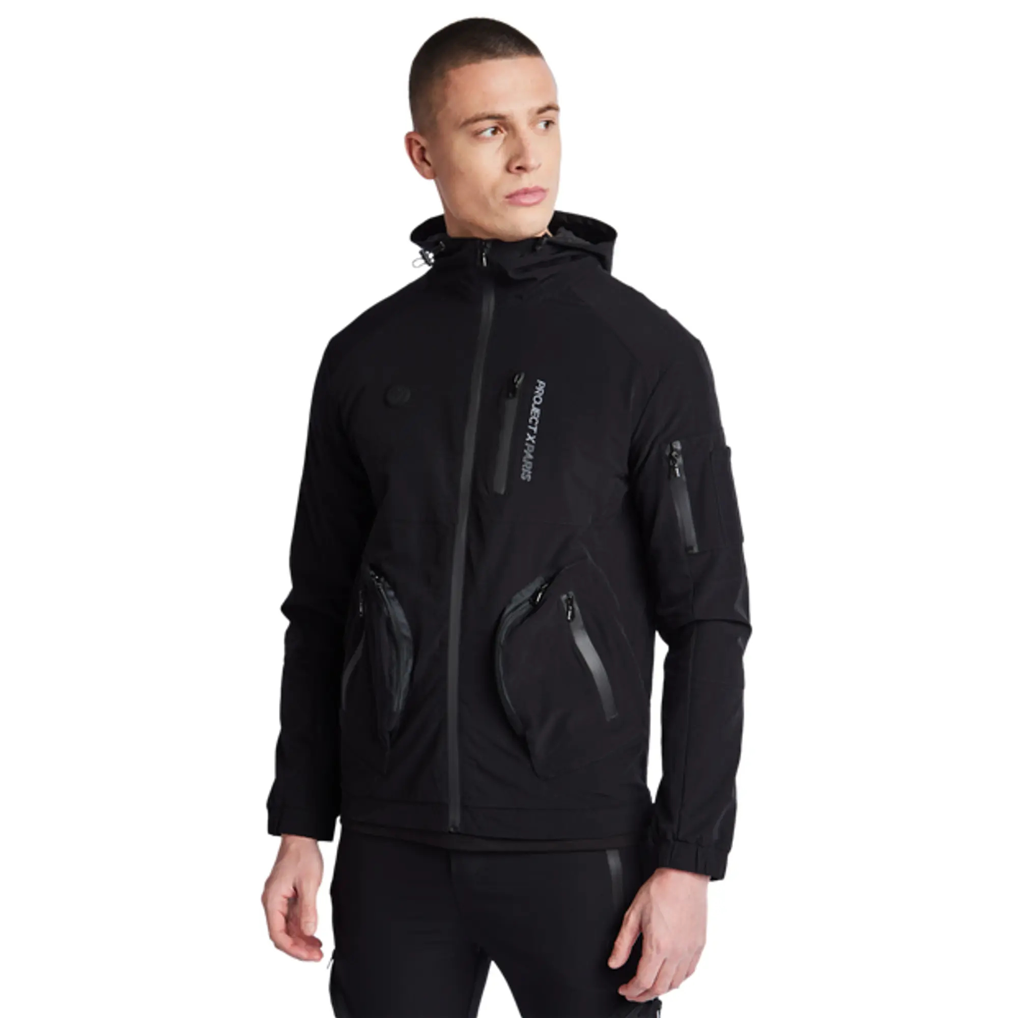 Project X Paris Tech Future Men Hoodies - Black