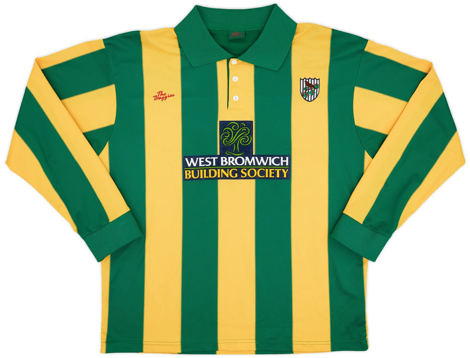 2001-03 West Brom Away L/S Shirt - 9/10 - (XL)