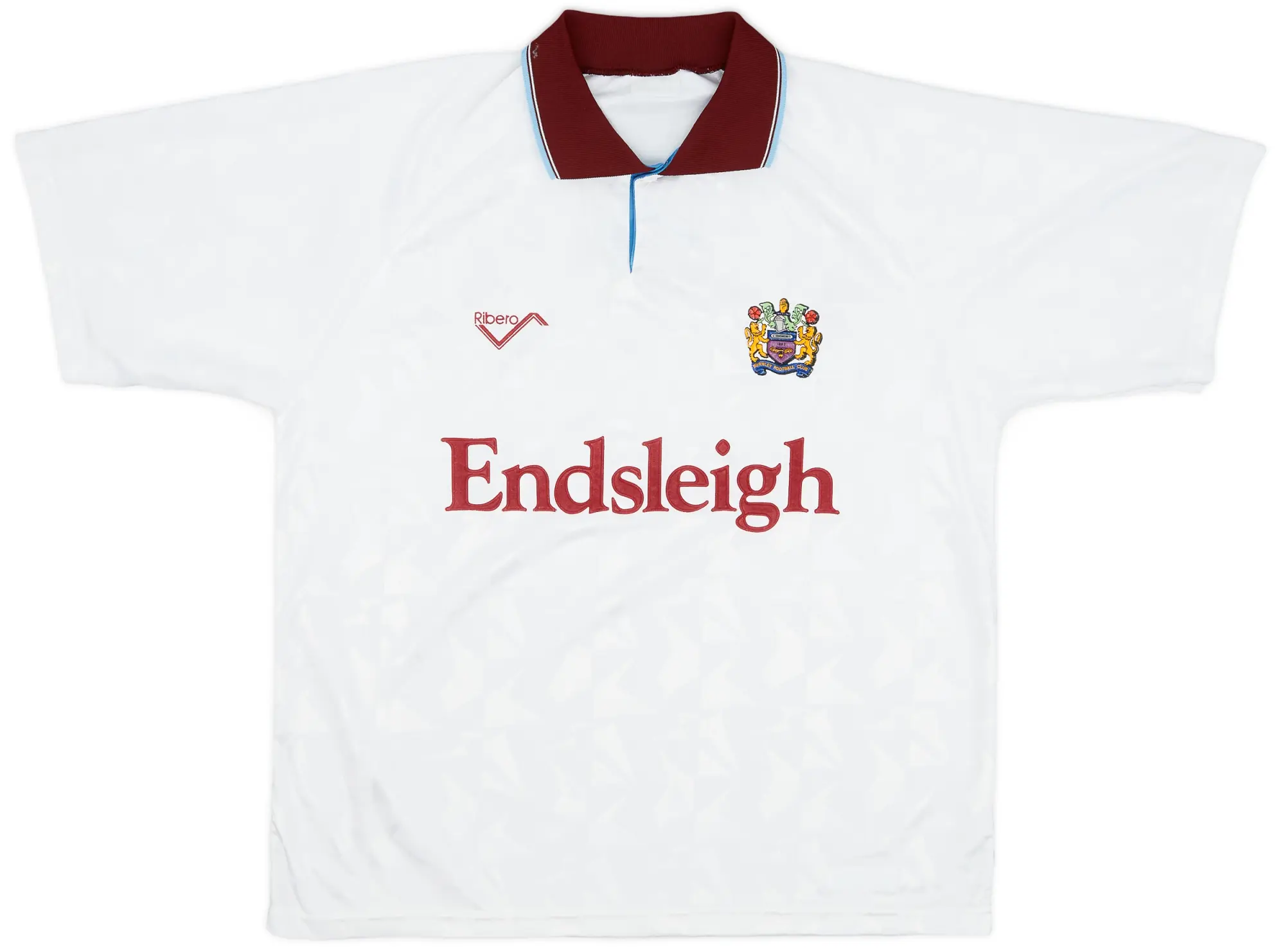 1992-93 Burnley Away Shirt - 9/10 - (XL)