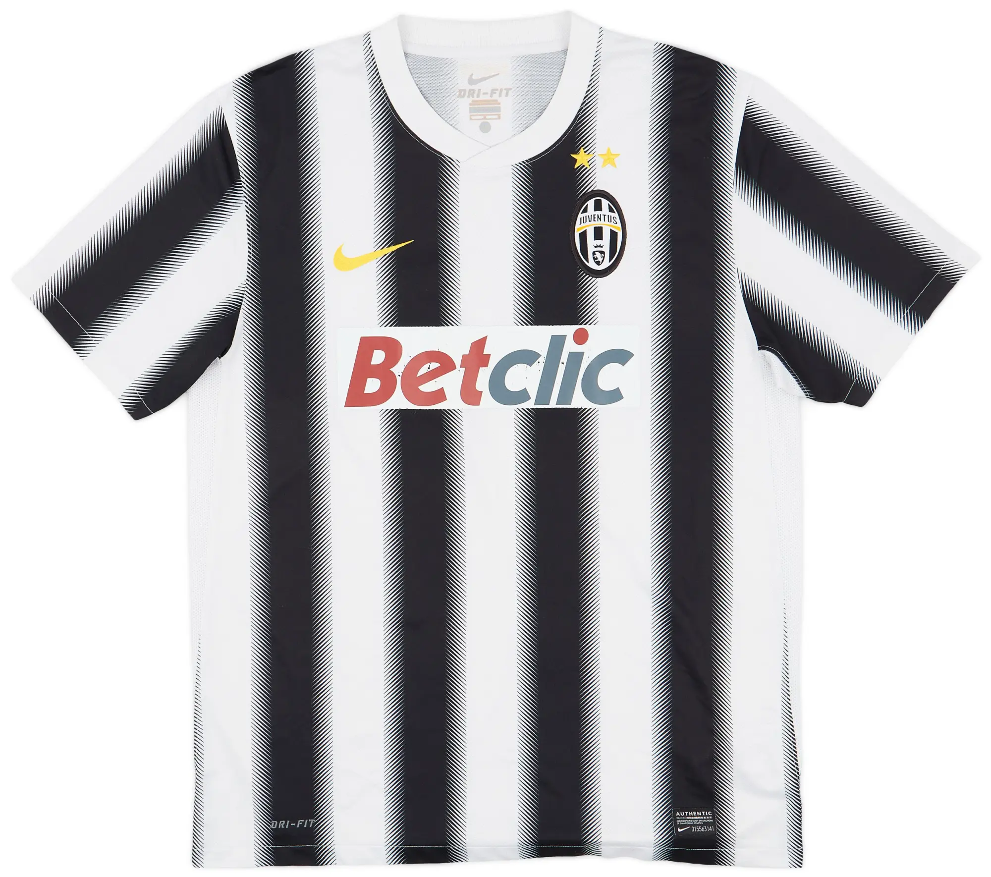 Nike 2011-12 Juventus Home Shirt Del Piero #10 - 7/10 - (XL)