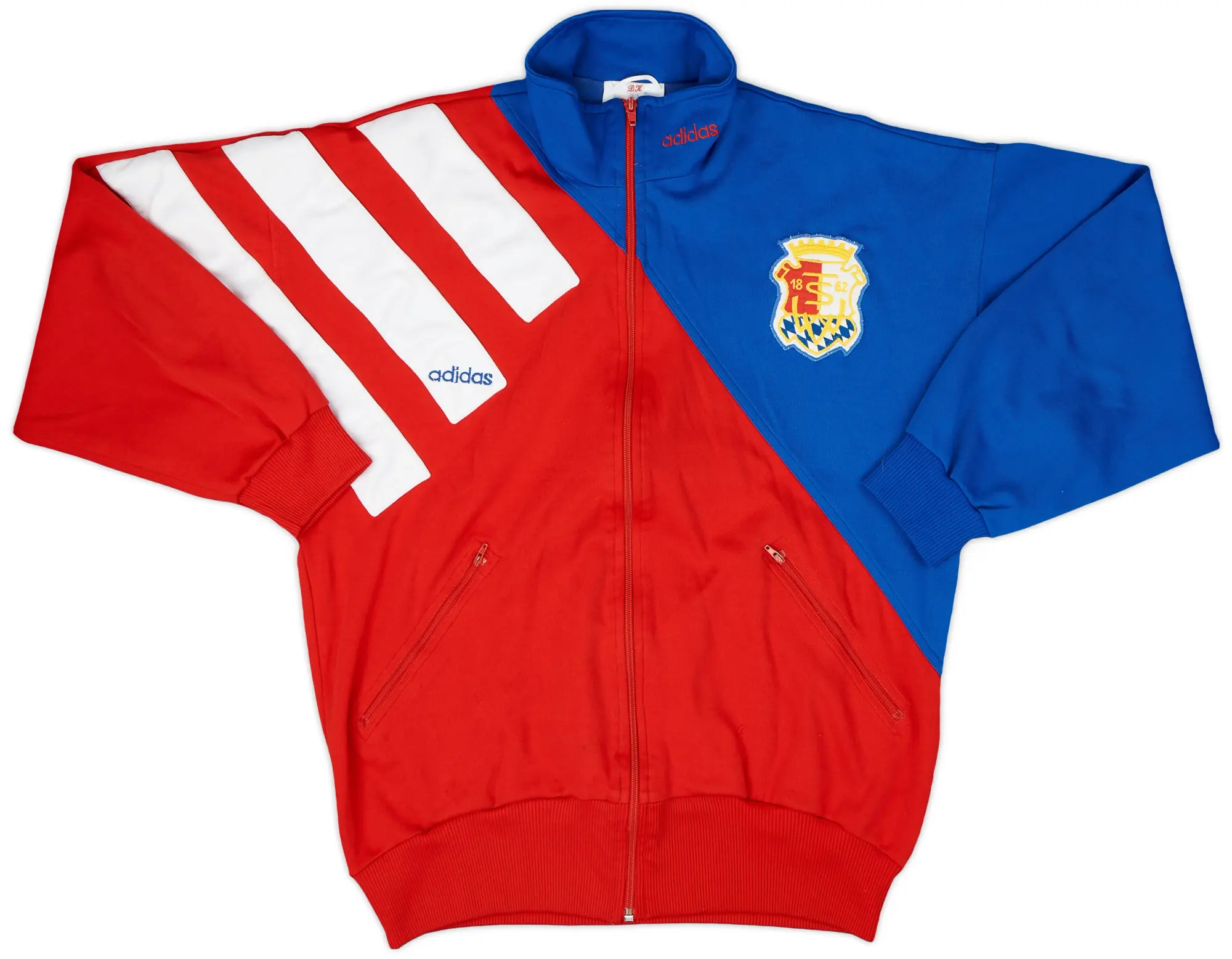 1993-95 adidas Template Track Jacket - 8/10 - (XL)