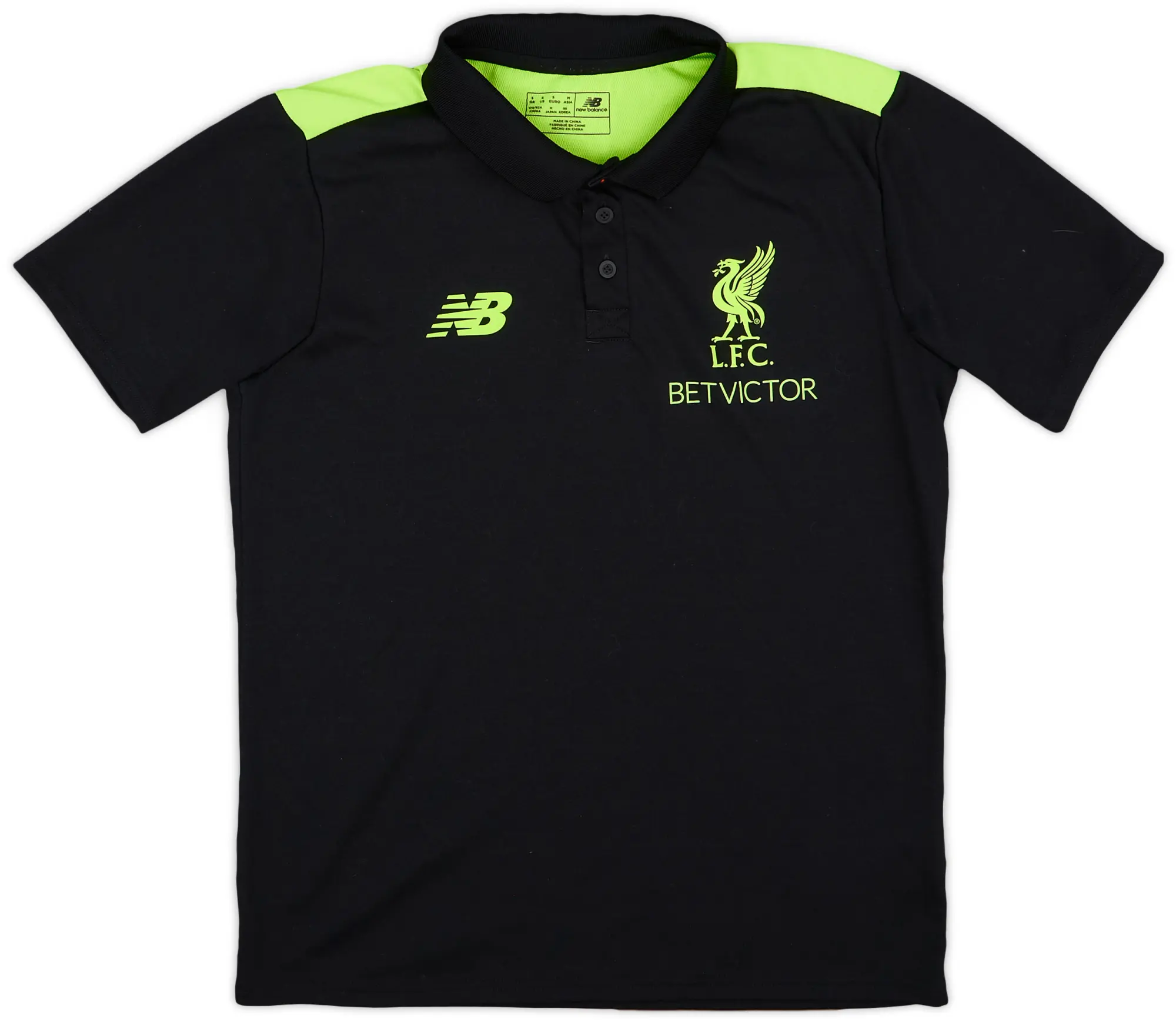 2015-16 Liverpool New Balance Polo Shirt - 9/10 - (S)