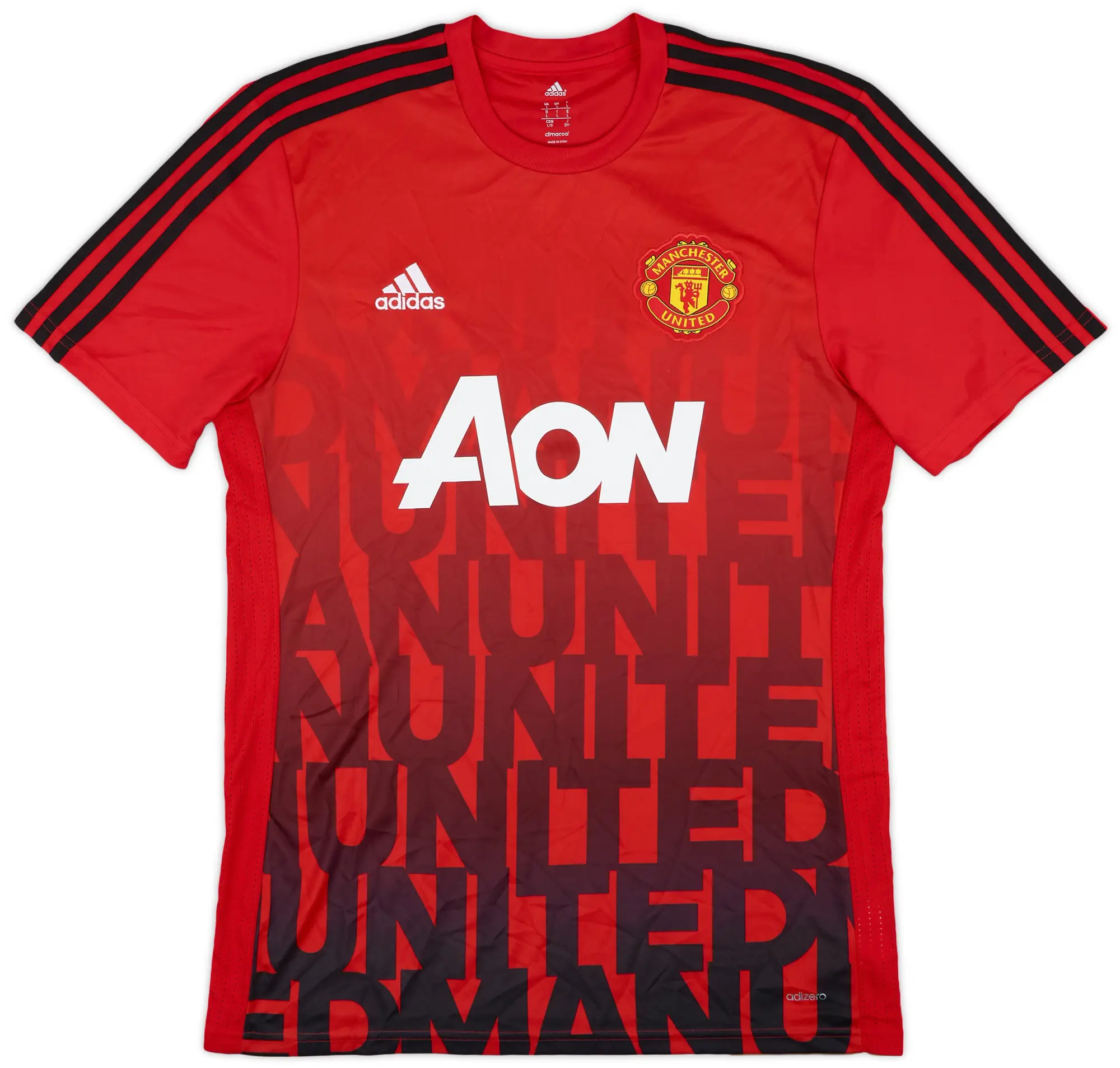 adidas 2015-16 Manchester United adizero Training Shirt - 9/10 - (L)
