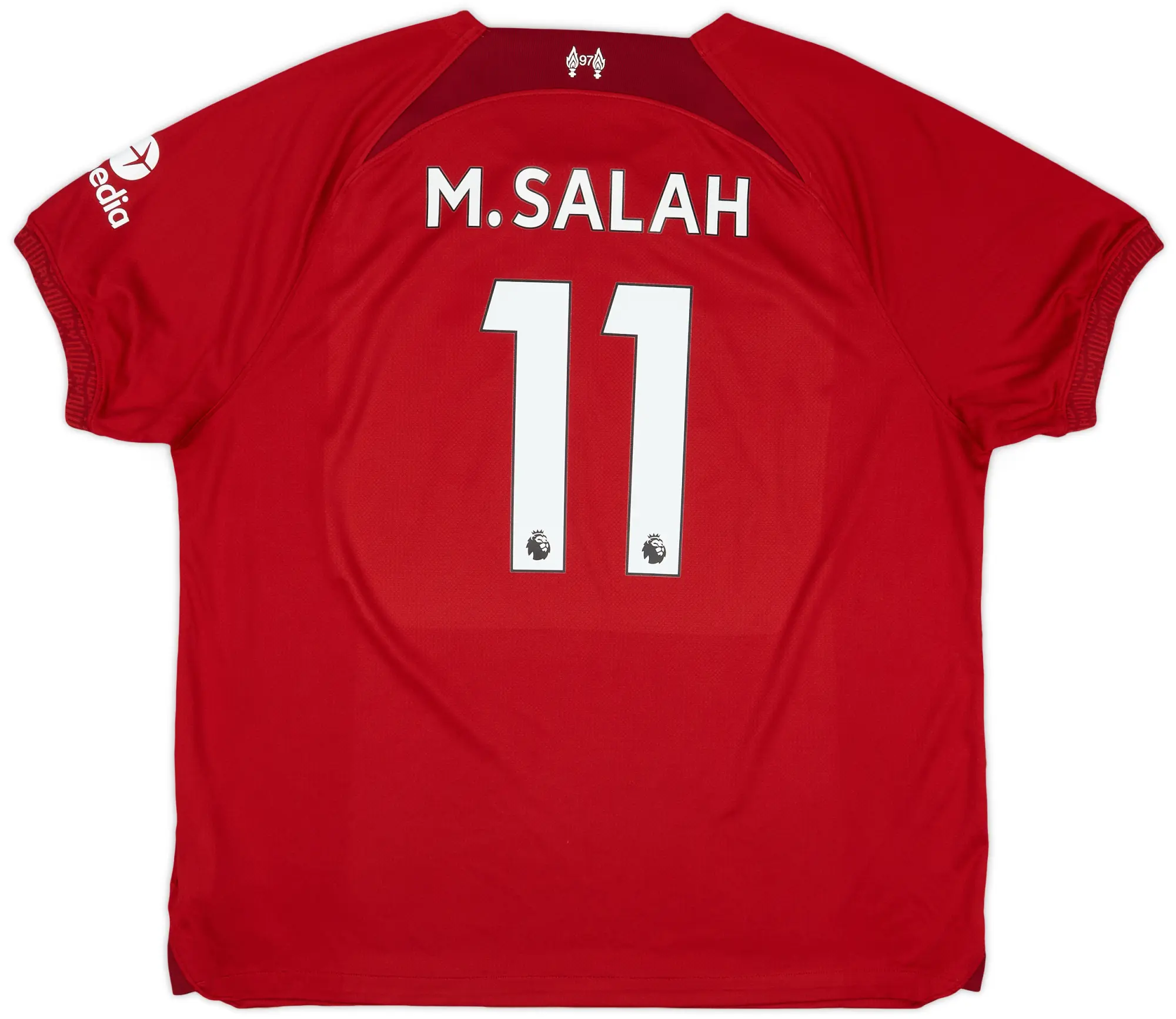 Nike 2022-23 Liverpool Home Shirt M.Salah #11 - 9/10 - (XXL)