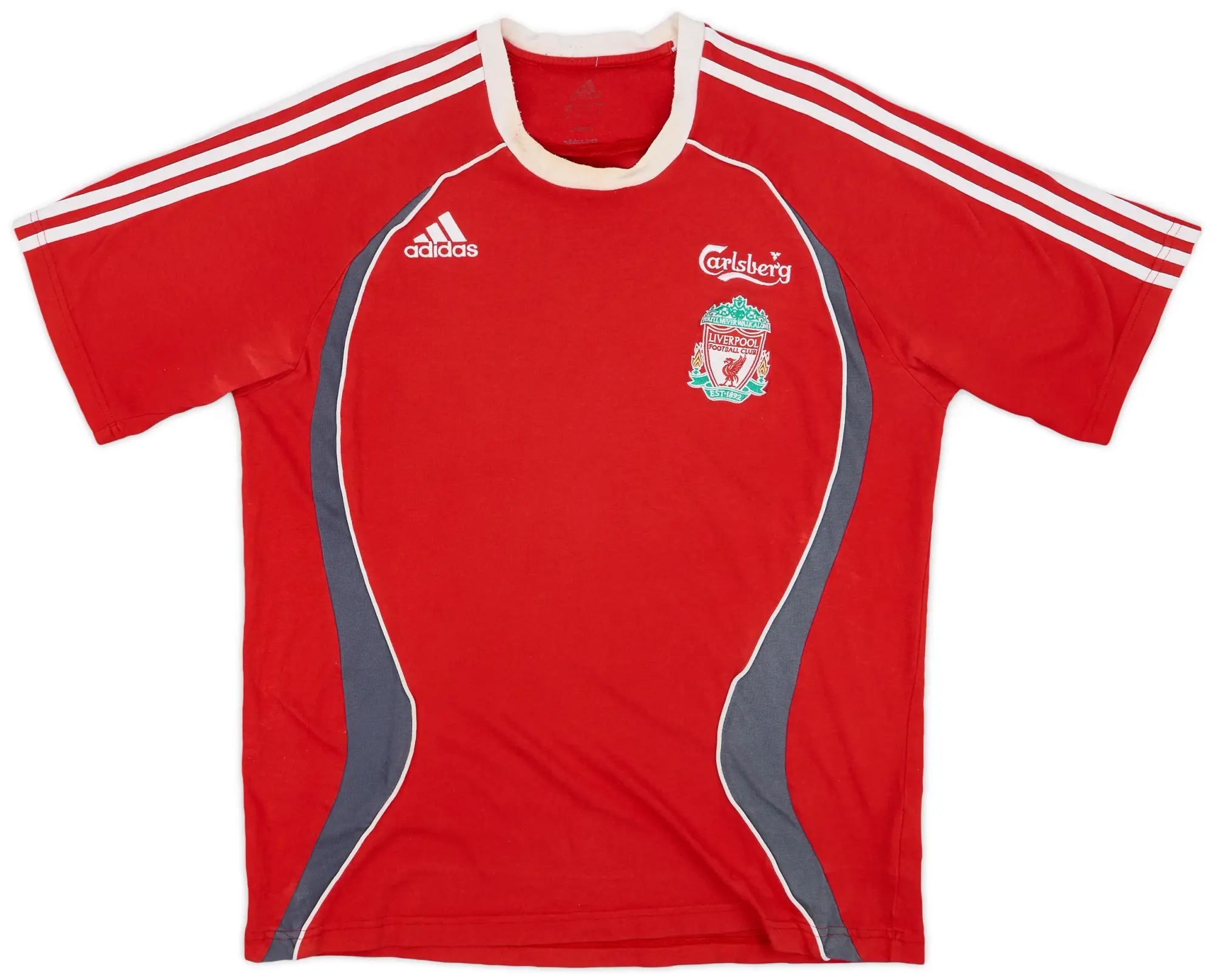 2006-07 Liverpool adidas Training Tee - 6/10 - (L)