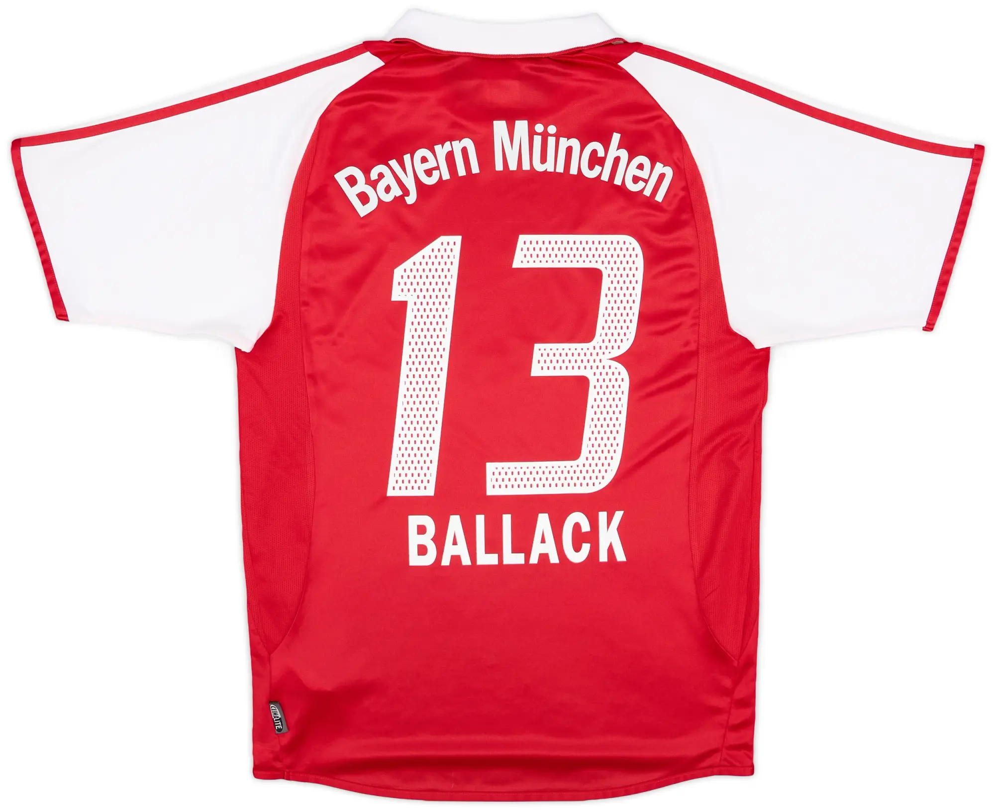 adidas 2003-04 Bayern Munich Home Shirt Ballack #13 - 9/10 - (S)