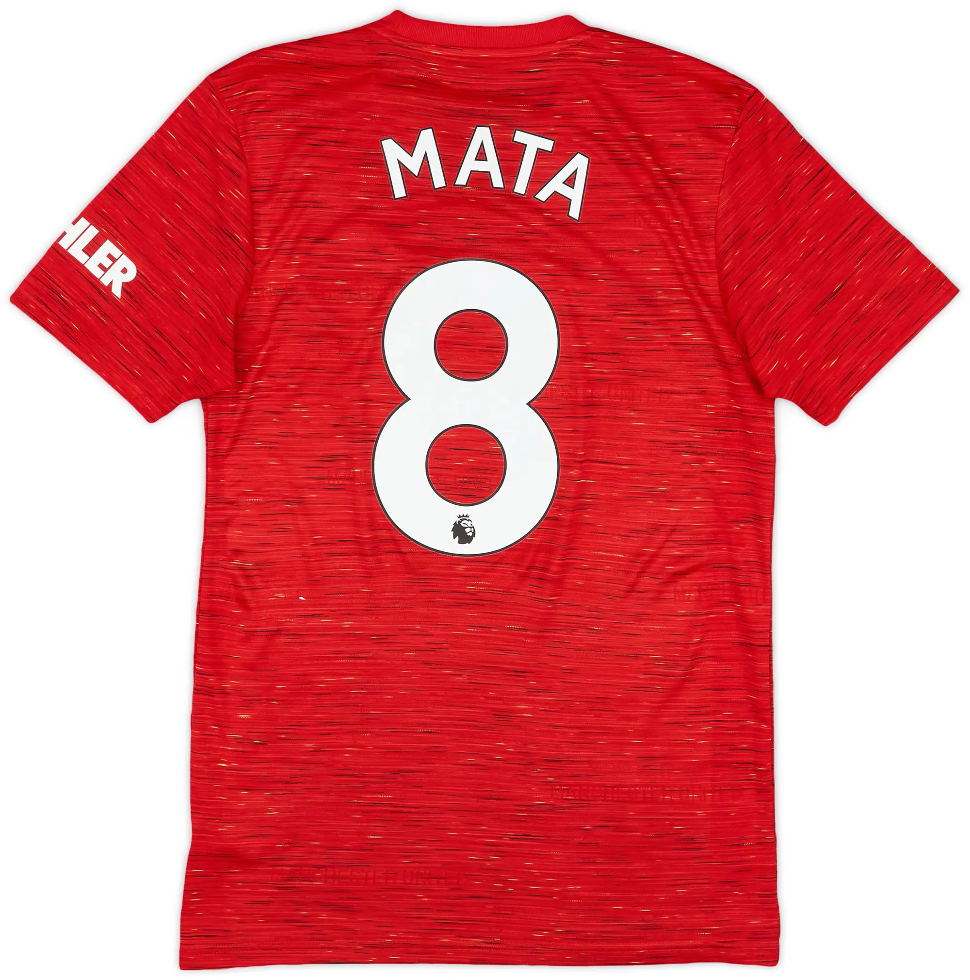 adidas 2020-21 Manchester United Home Shirt Mata #8 - 10/10 - (S)