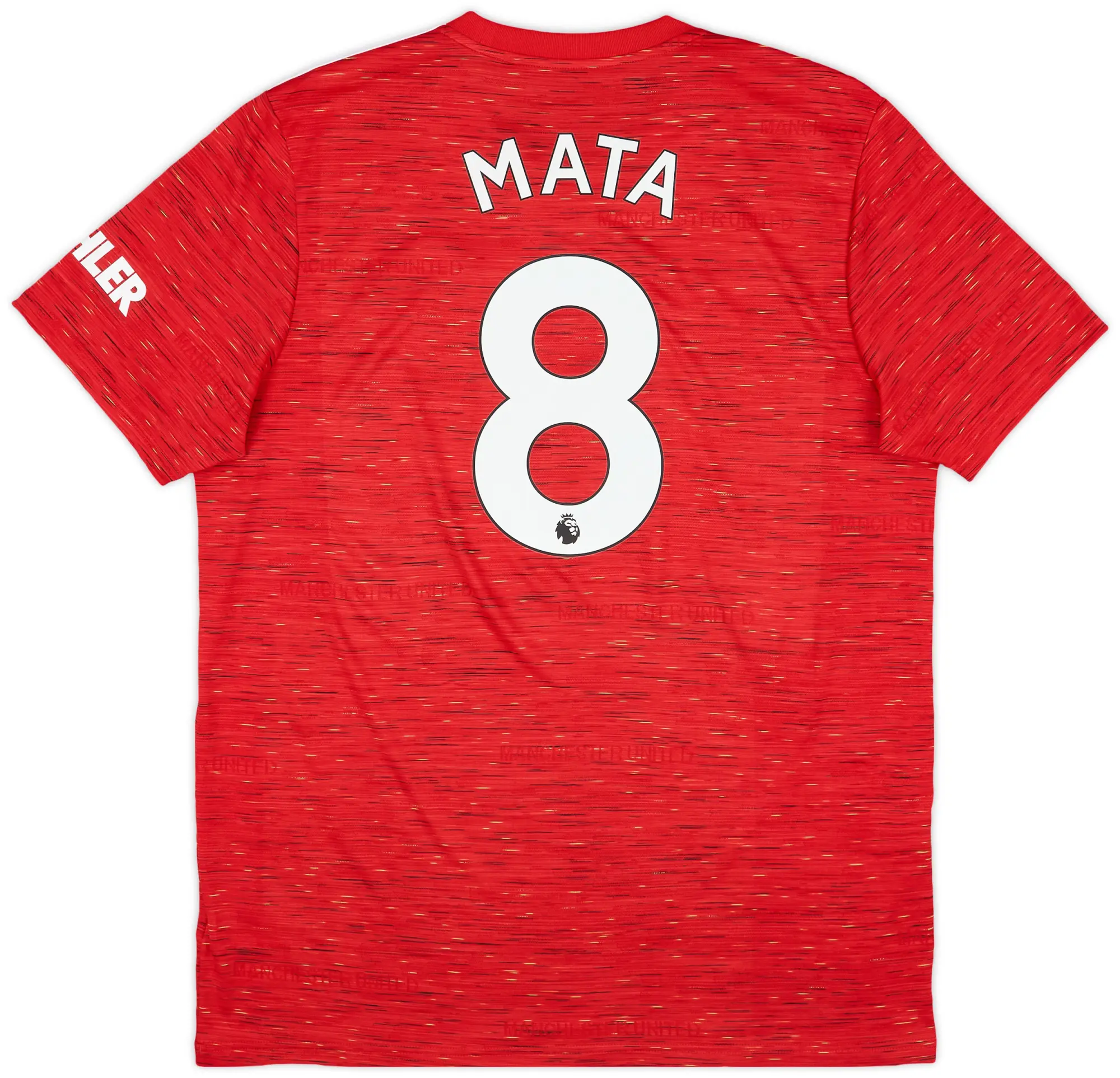 adidas 2020-21 Manchester United Home Shirt Mata #8 - 10/10 - (XL)