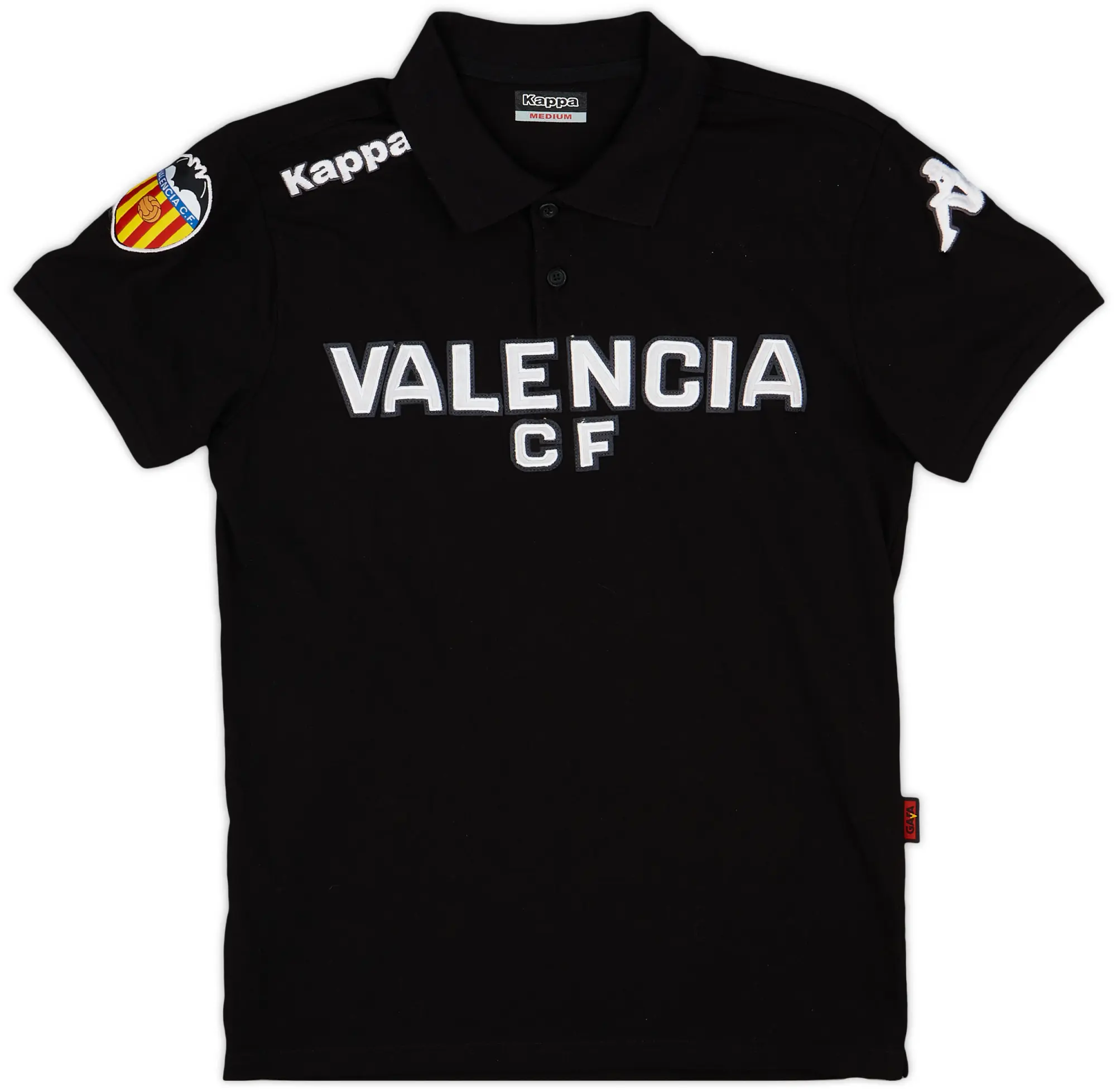 2009-10 Valencia Kappa Polo Shirt - 9/10 - (M)