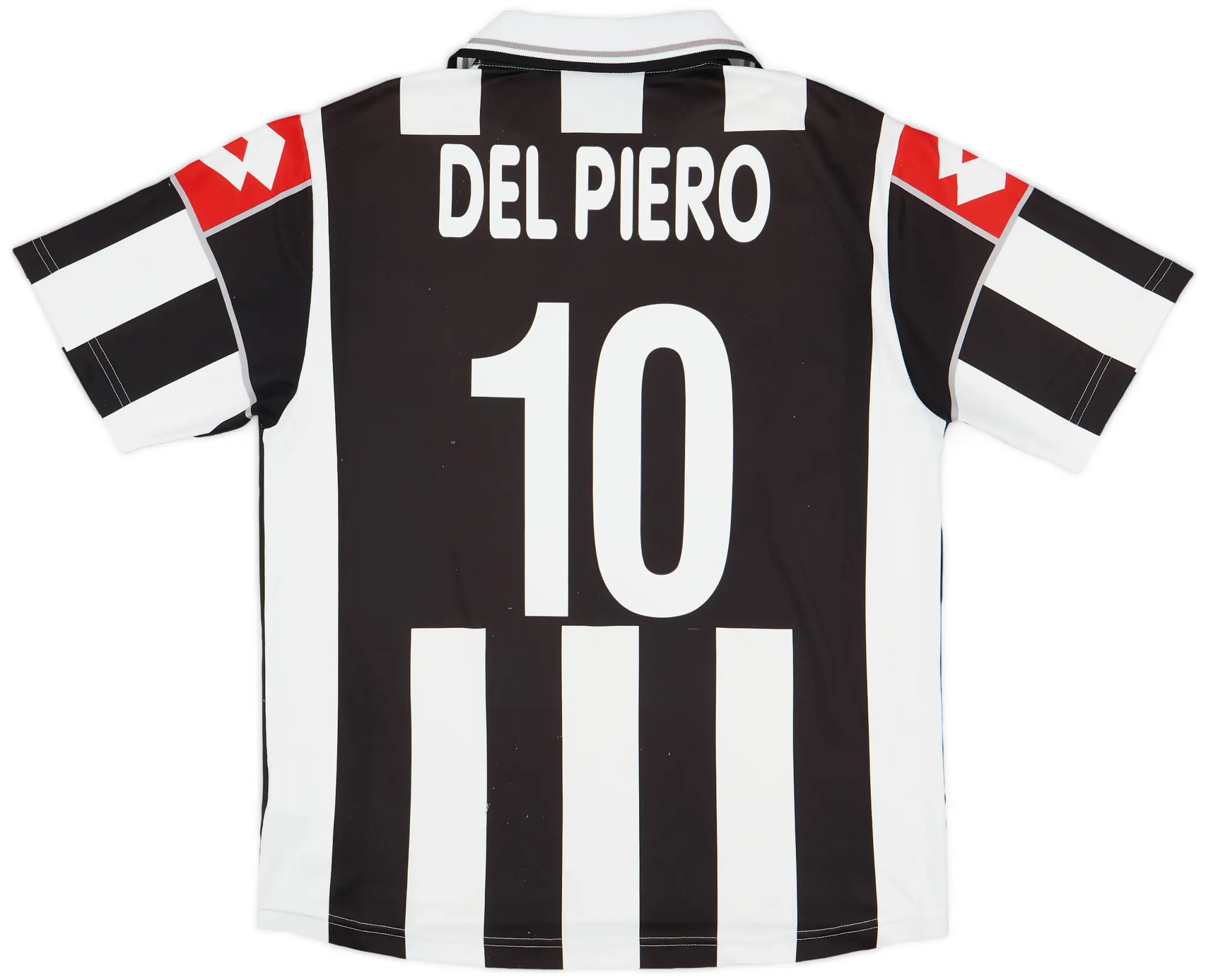 Lotto 2000-01 Juventus Home Shirt Del Piero #10 - 8/10 - (L)