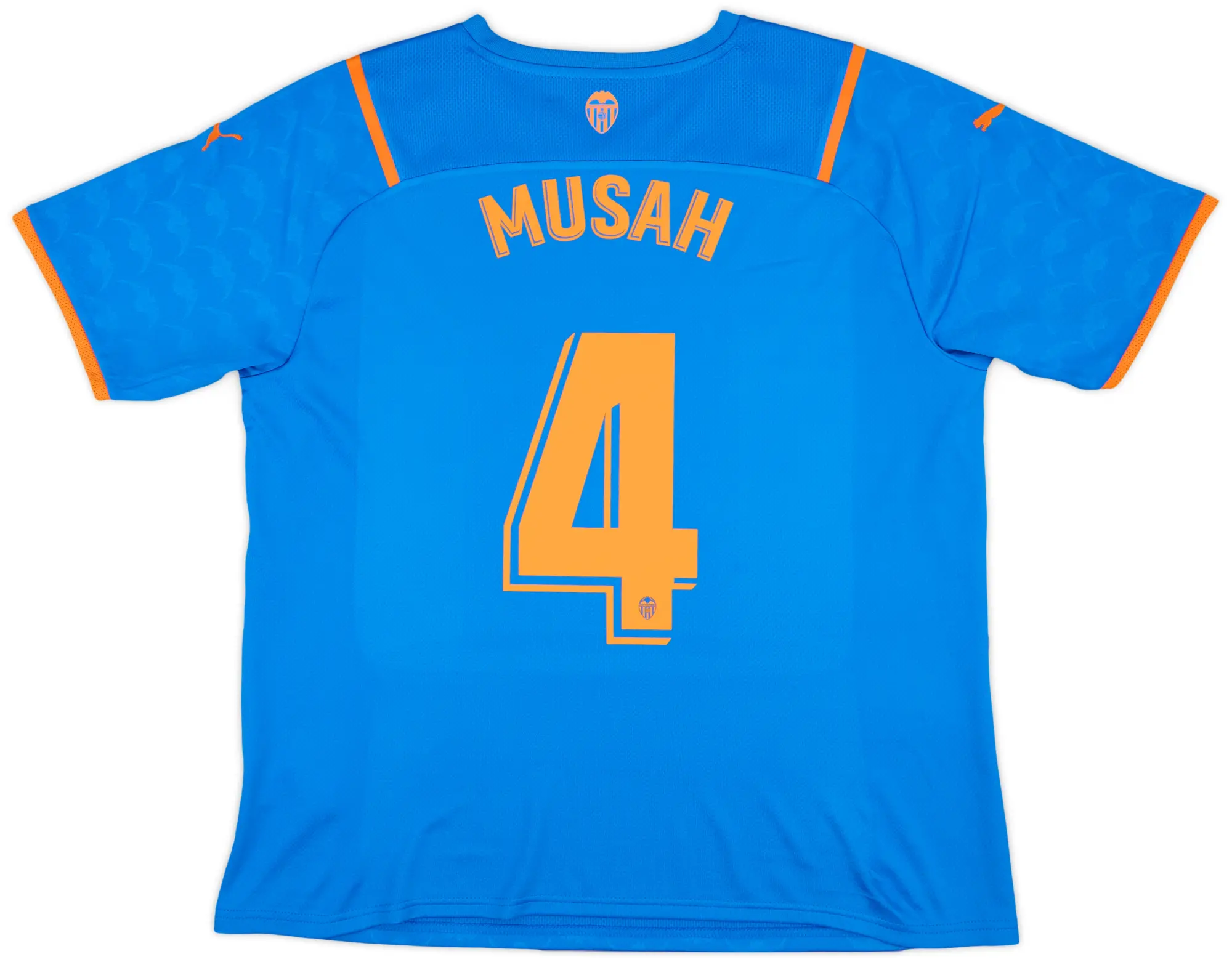 Puma 2021-22 Valencia Third Shirt Musah #4 - 9/10 - (XL)