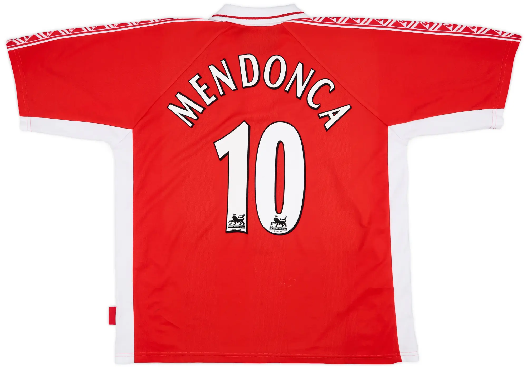 LeCoqSportif 1998-99 Charlton Home Shirt Mendonca #10 - 10/10 - (XL)
