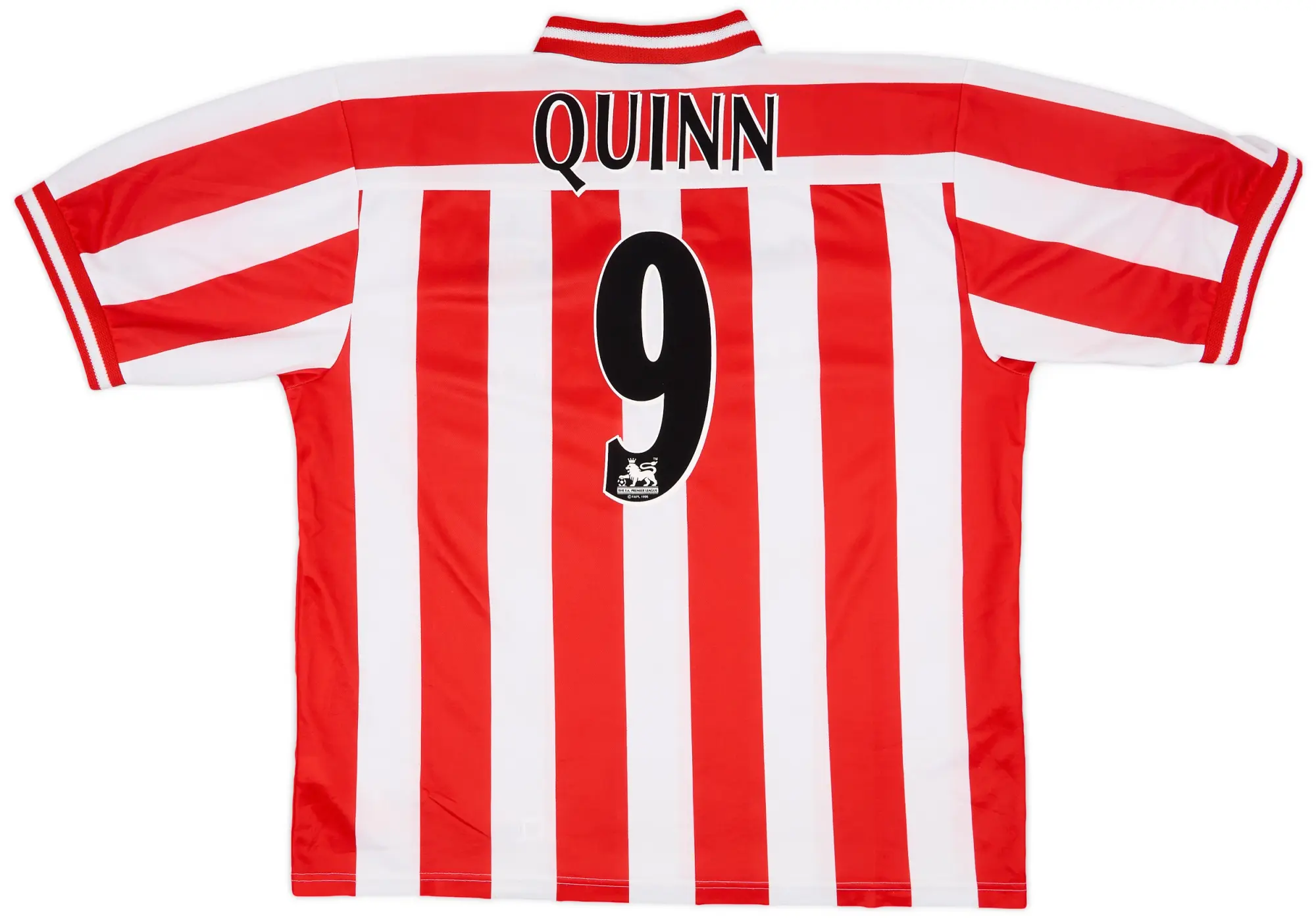 Asics 1999-00 Sunderland Home Shirt Quinn #9 - 7/10 - (XXL)
