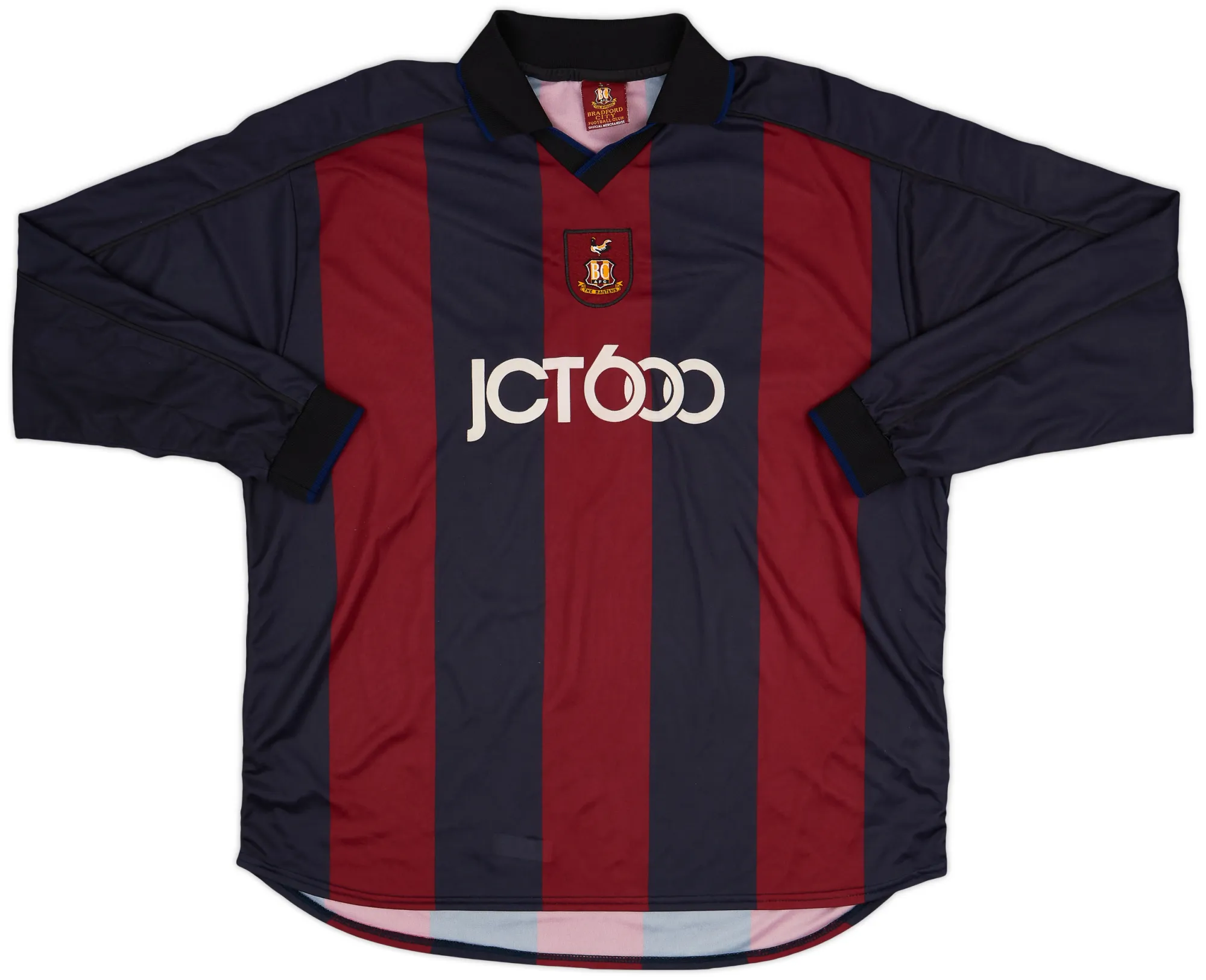 Away Bradford City Mens LS Away Shirt 2001/03
