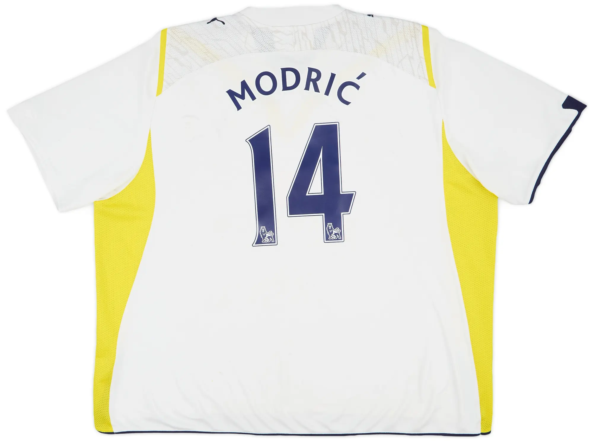 Puma 2009-10 Tottenham Home Shirt Modric #14 - 7/10 - (XXL)