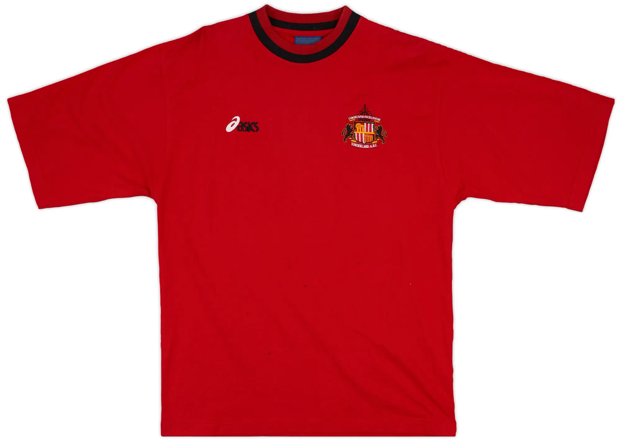 1997-98 Sunderland Asics Cotton Tee - 5/10 - (L)